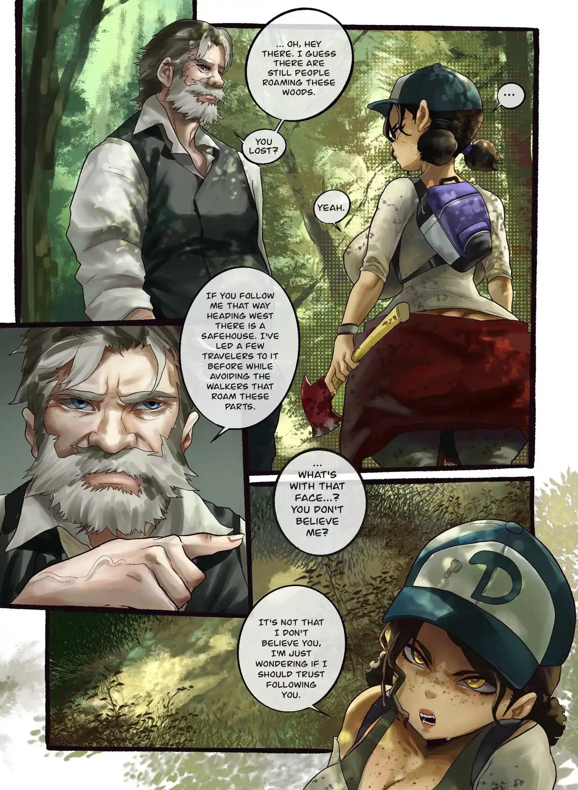Dying Trust – Noblood - Porn Comics | LustyComix Dying Trust (the Walking Dead) Noblood 2