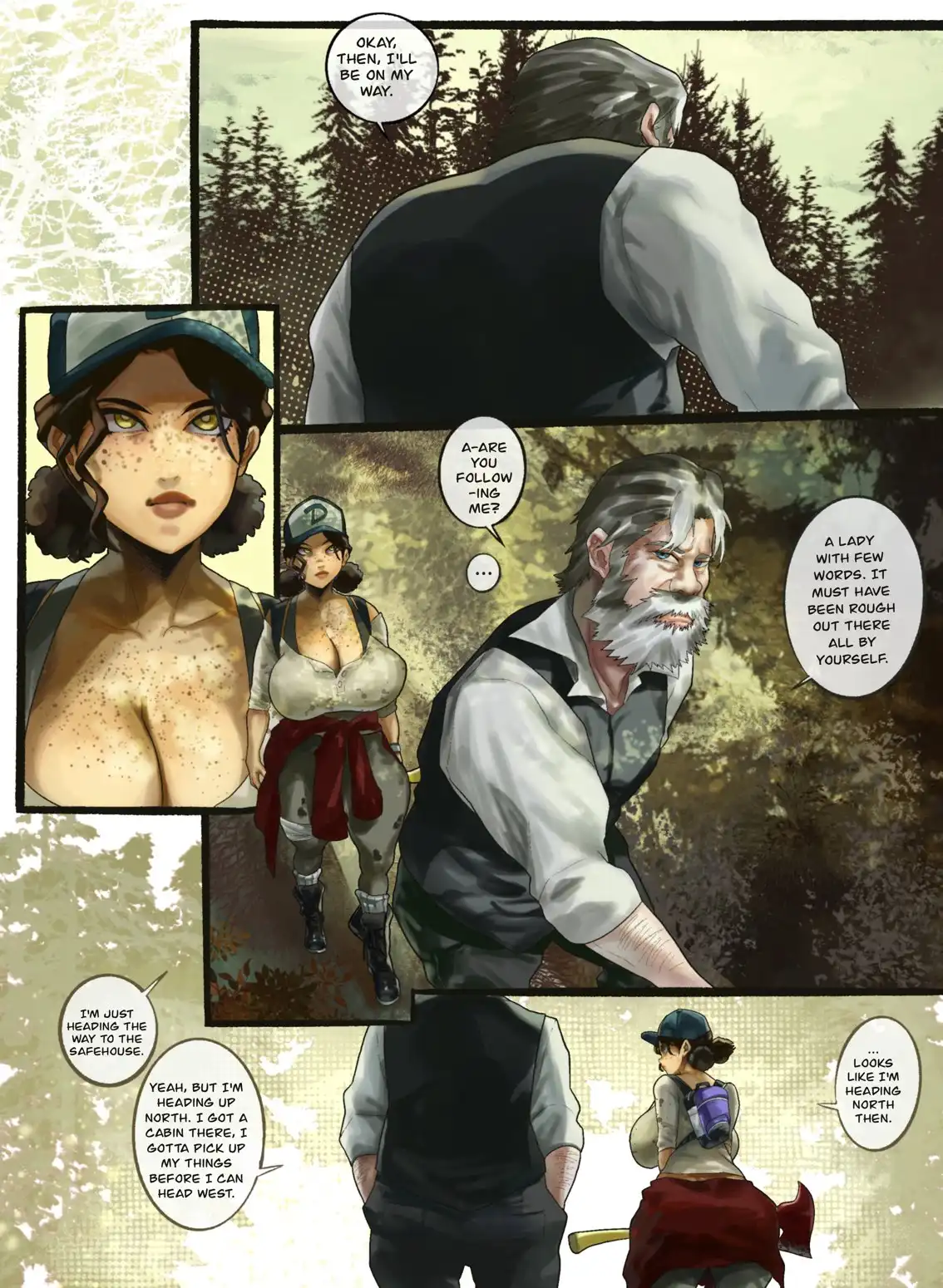 Dying Trust – Noblood - Porn Comics | LustyComix Dying Trust (the Walking Dead) Noblood 3