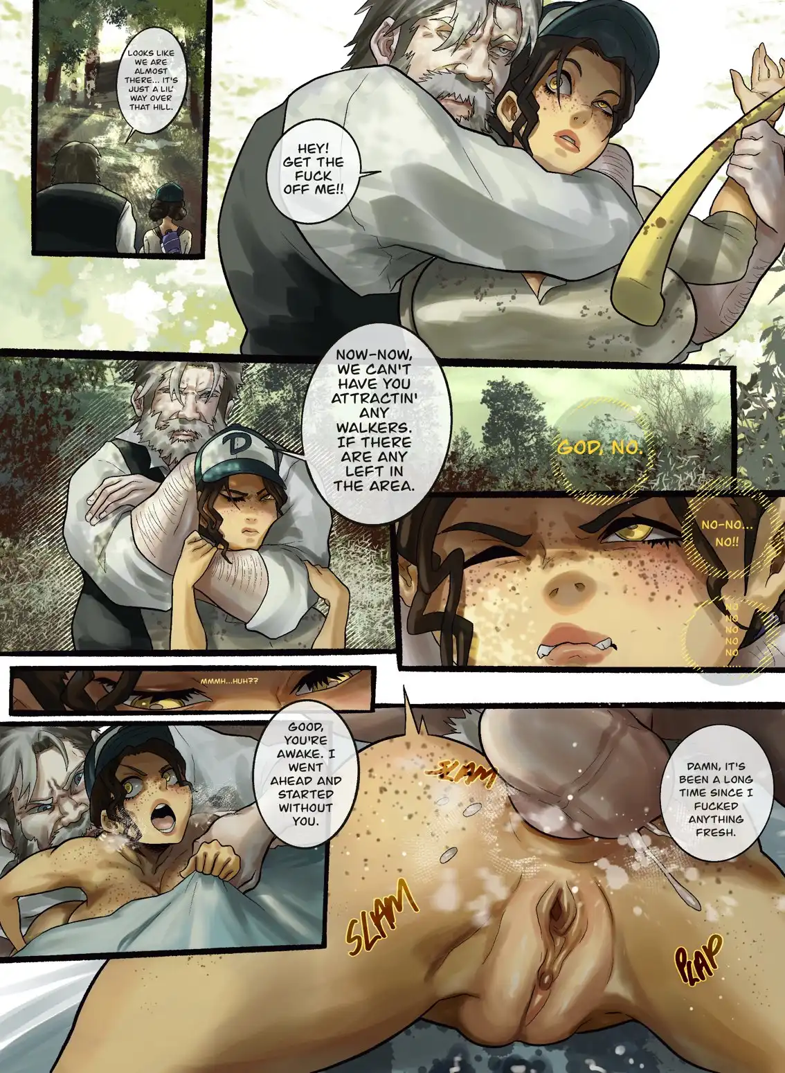 Dying Trust – Noblood - Porn Comics | LustyComix Dying Trust (the Walking Dead) Noblood 4