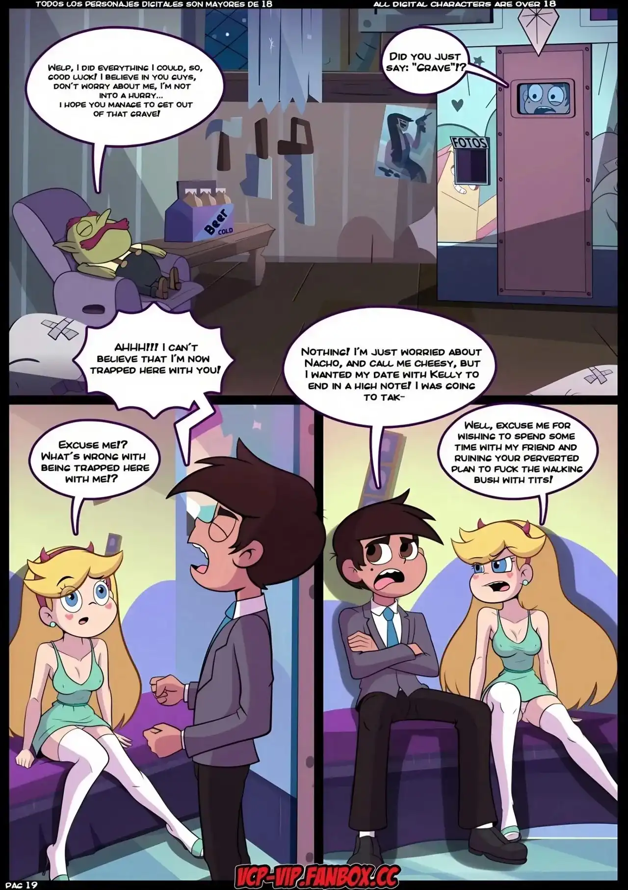 Star vs The Forces of Sex 5 – CrockComix - Porn Comics | LustyComix Star Vs The Forces Of Sex 5 Crockcomix 20