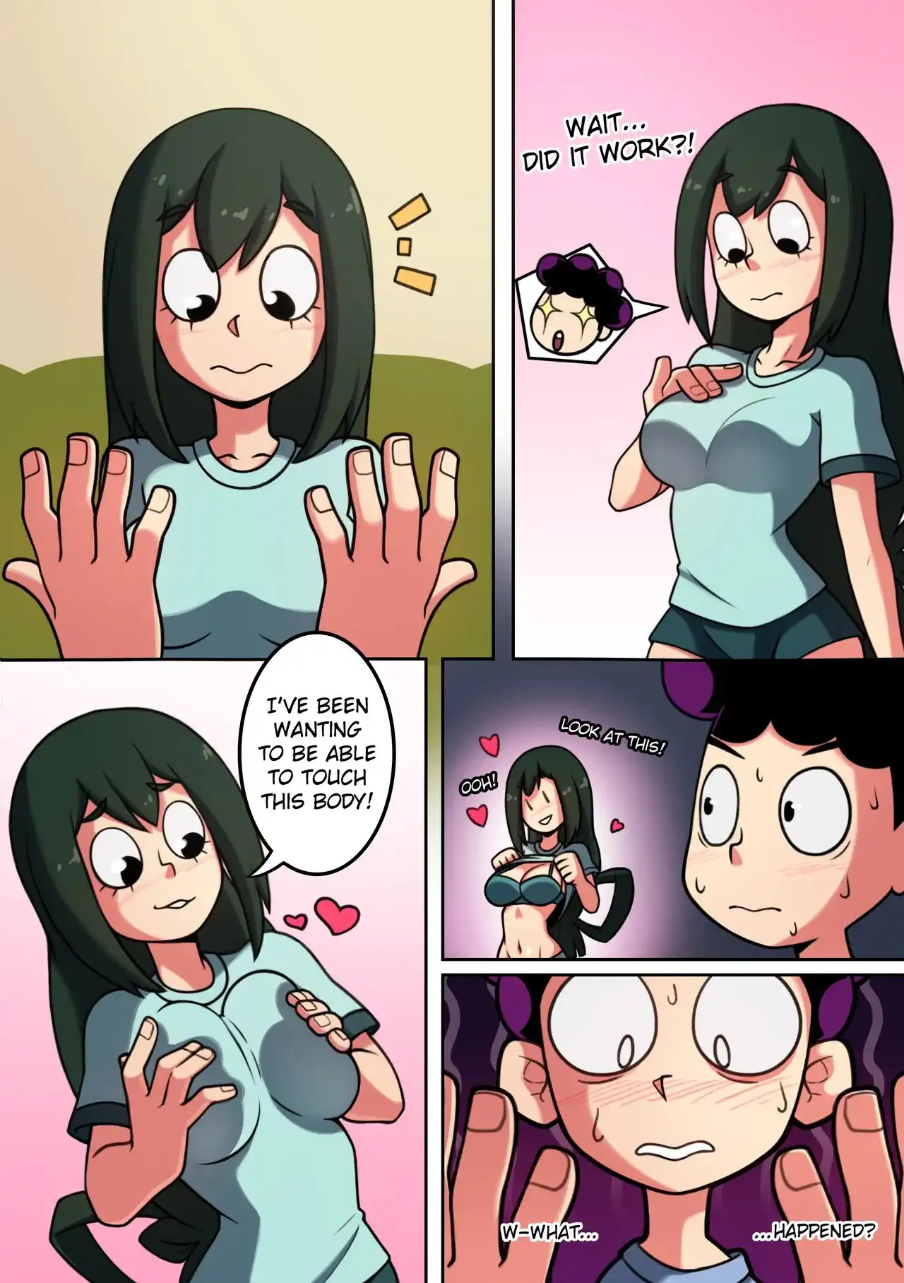 Mineta’s Lucky Break! – TSFSingularity - My Hero Academia Porn | LustyComix Mineta's Lucky Break! Tsfsingularity 02