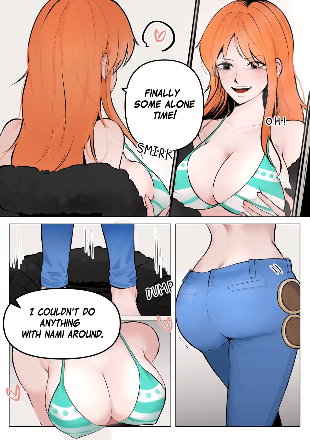 Hello Nami-san! – TSFSingularity - One Piece Hentai | LustyComix Hello Nami San! Tsfsingularity 02