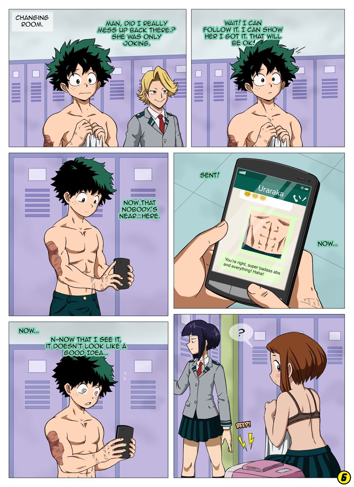 I See You – Area - My Hero Academia Porn | LustyComix I See You – Area 07