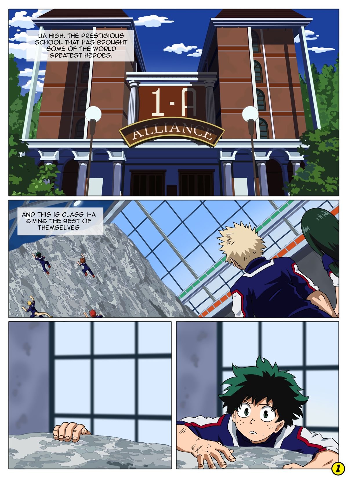 I See You – Area - My Hero Academia Porn | LustyComix I See You – Area 02