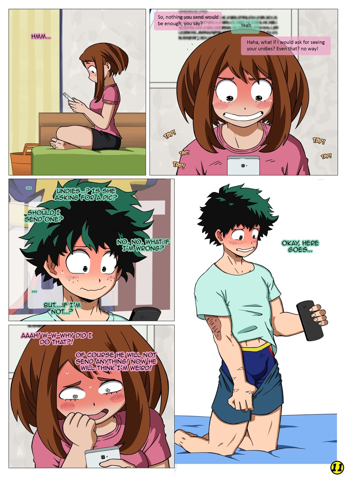 I See You – Area - My Hero Academia Porn | LustyComix I See You – Area 12