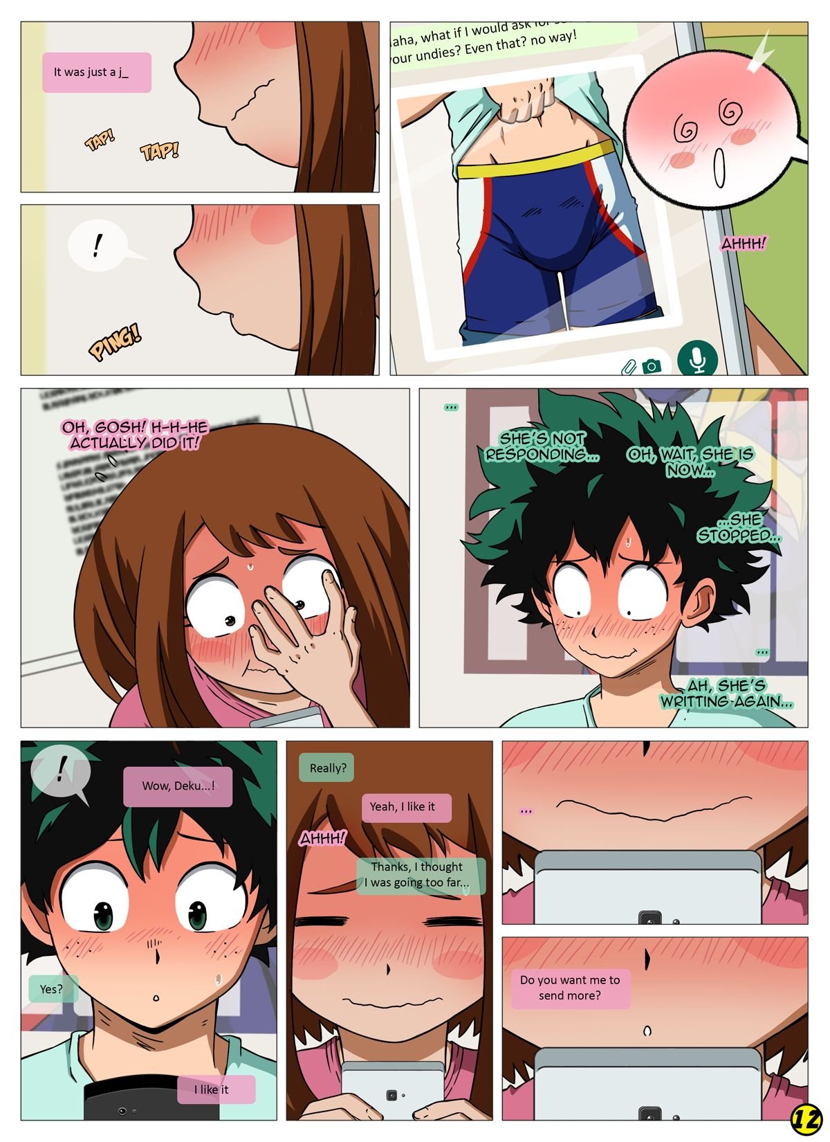 I See You – Area - My Hero Academia Porn | LustyComix I See You – Area 13