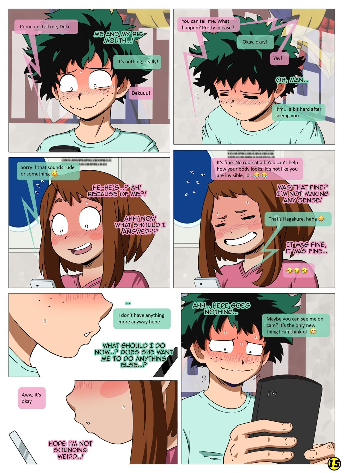 I See You – Area - My Hero Academia Porn | LustyComix I See You – Area 16