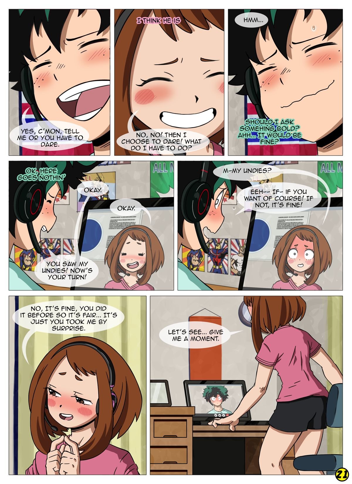 I See You – Area - My Hero Academia Porn | LustyComix I See You – Area 22