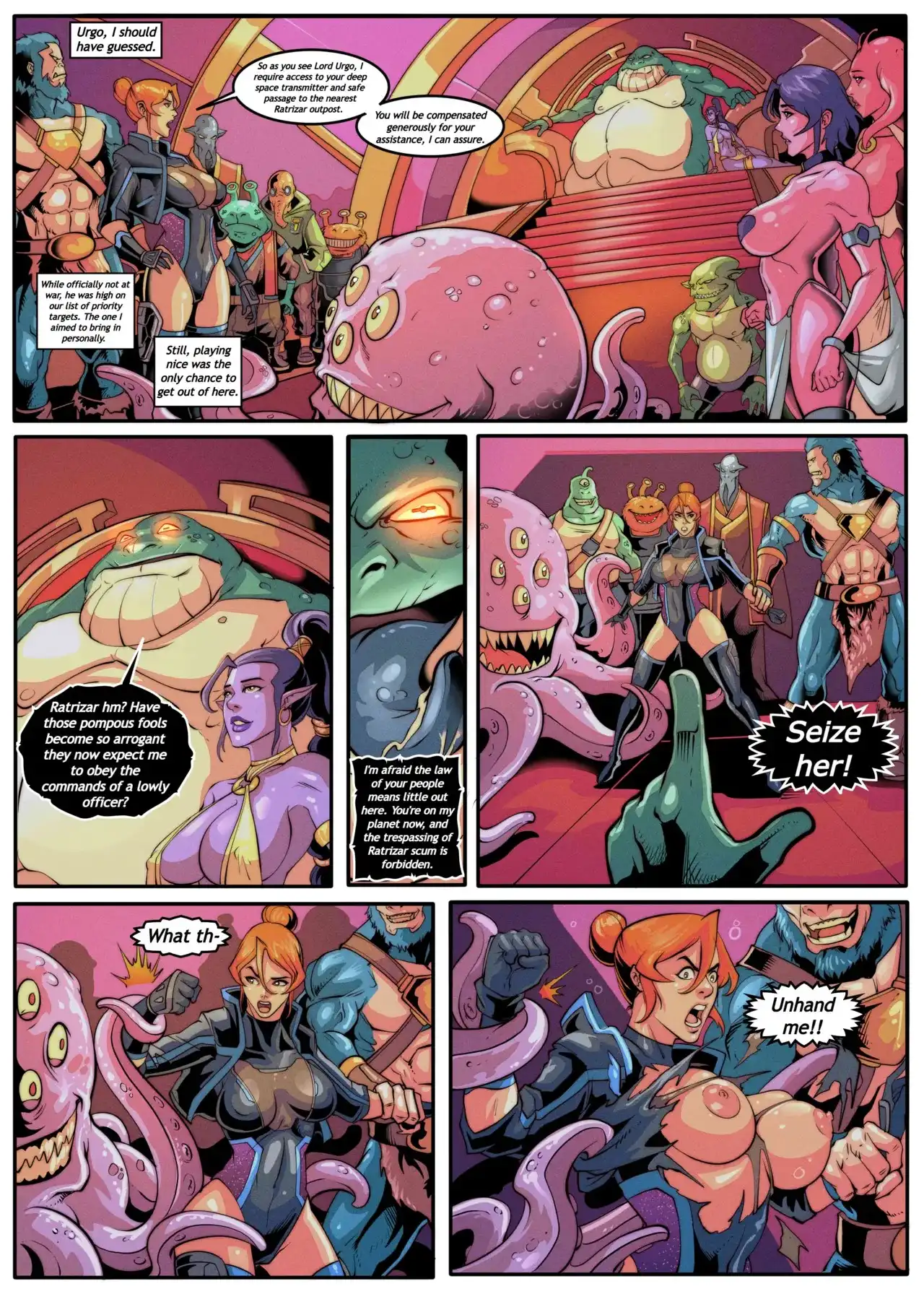 Galaxy of Scum Issue 6: The Officer – Sky fantasy studio - Porn Comics | LustyComix Galaxy Of Scum Issue 6 The Officer Sky Fantasy Studio 09
