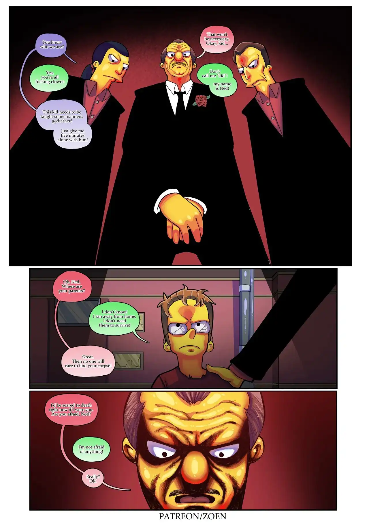 The Simpsons: Bad Boy – Zoen - Simpsons Porn | LustyComix The Simpsons Bad Boy Zoen 05
