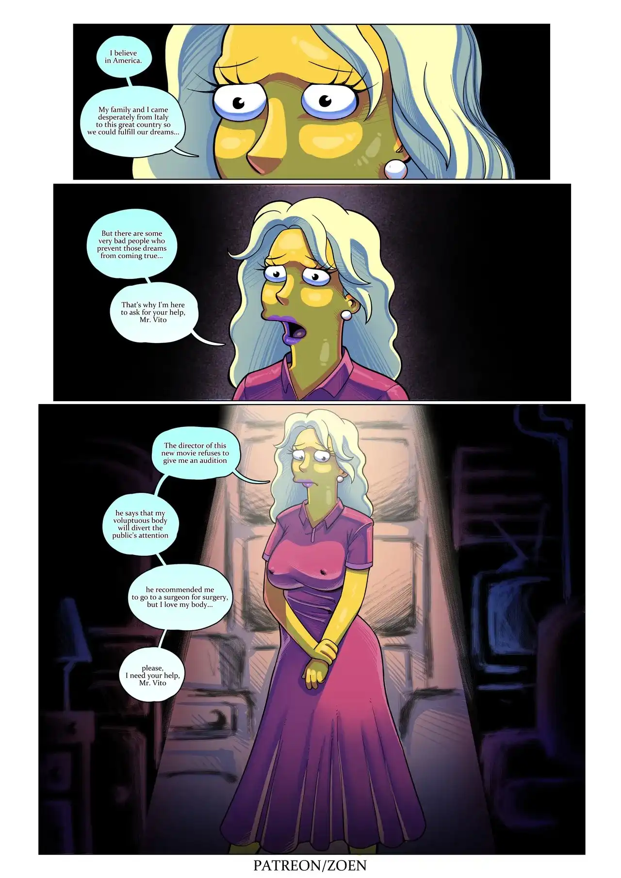 The Simpsons: Bad Boy – Zoen - Simpsons Porn | LustyComix The Simpsons Bad Boy Zoen 09