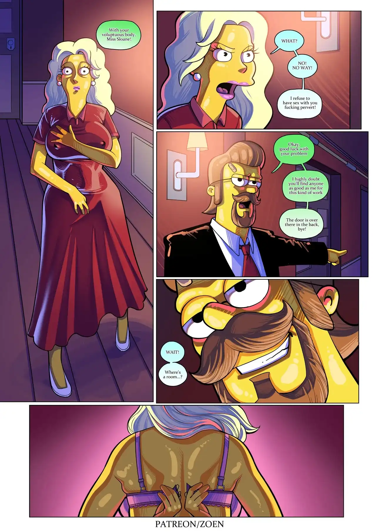 The Simpsons: Bad Boy – Zoen - Simpsons Porn | LustyComix The Simpsons Bad Boy Zoen 11