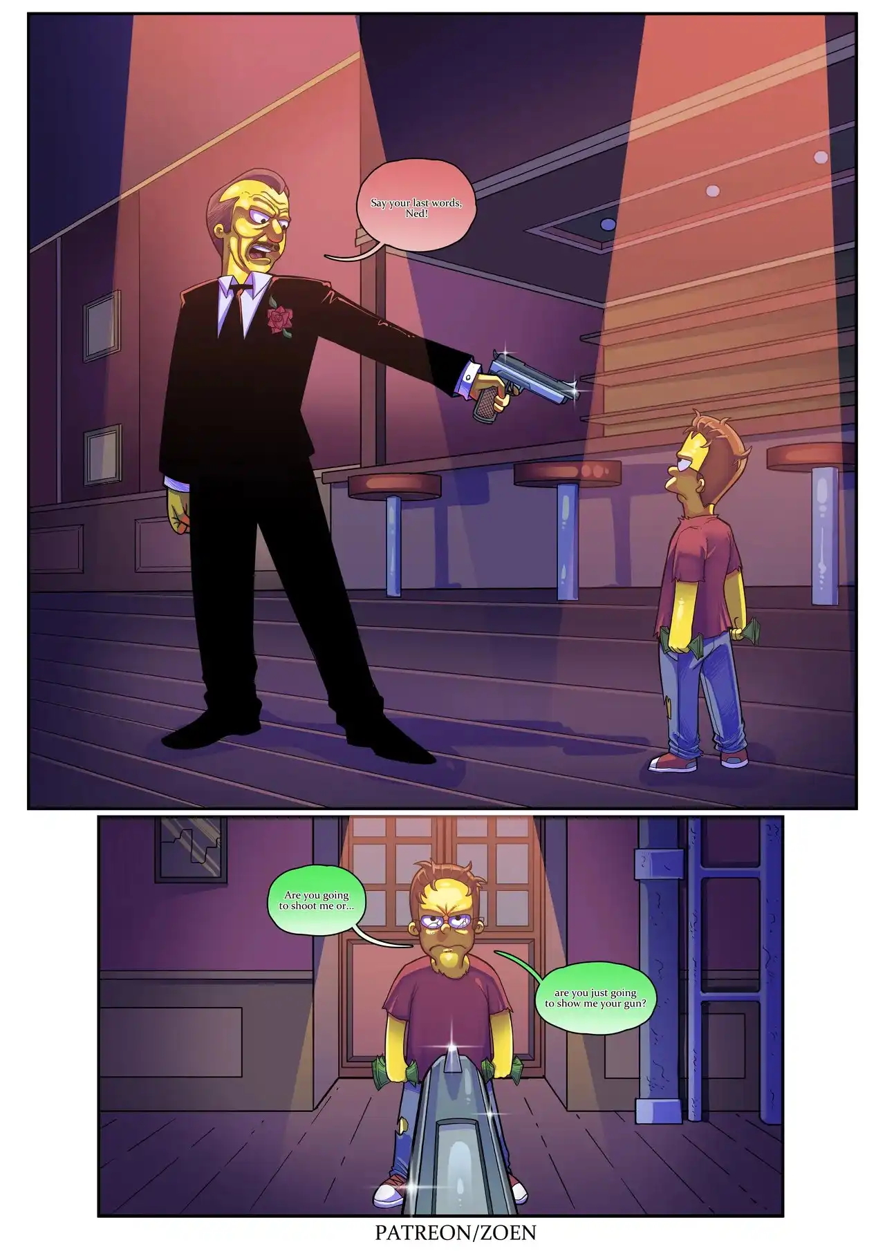 The Simpsons: Bad Boy – Zoen - Simpsons Porn | LustyComix The Simpsons Bad Boy Zoen 06
