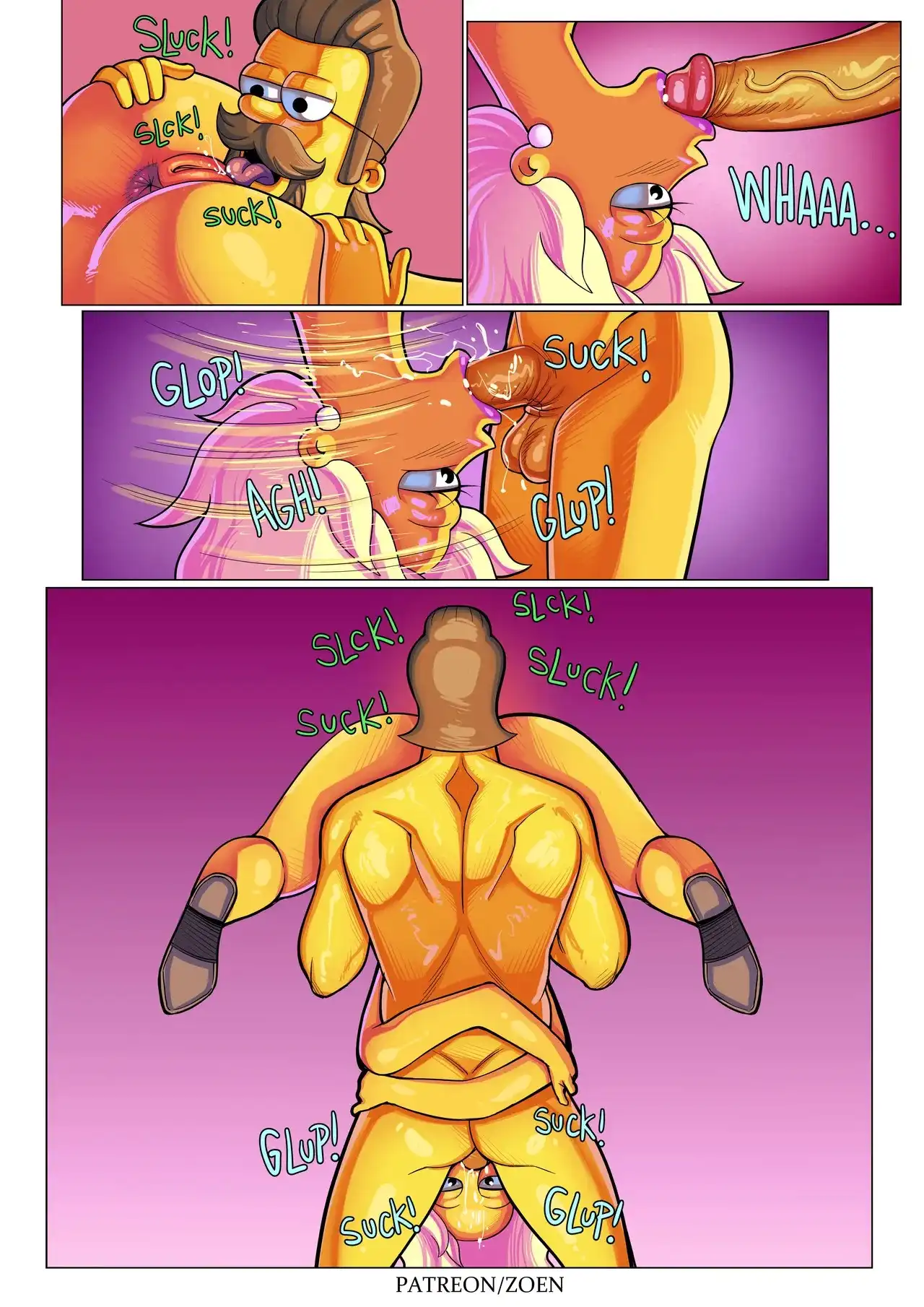 The Simpsons: Bad Boy – Zoen - Simpsons Porn | LustyComix The Simpsons Bad Boy Zoen 16