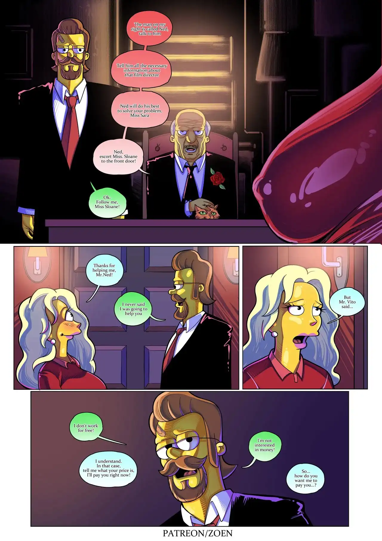 The Simpsons: Bad Boy – Zoen - Simpsons Porn | LustyComix The Simpsons Bad Boy Zoen 10