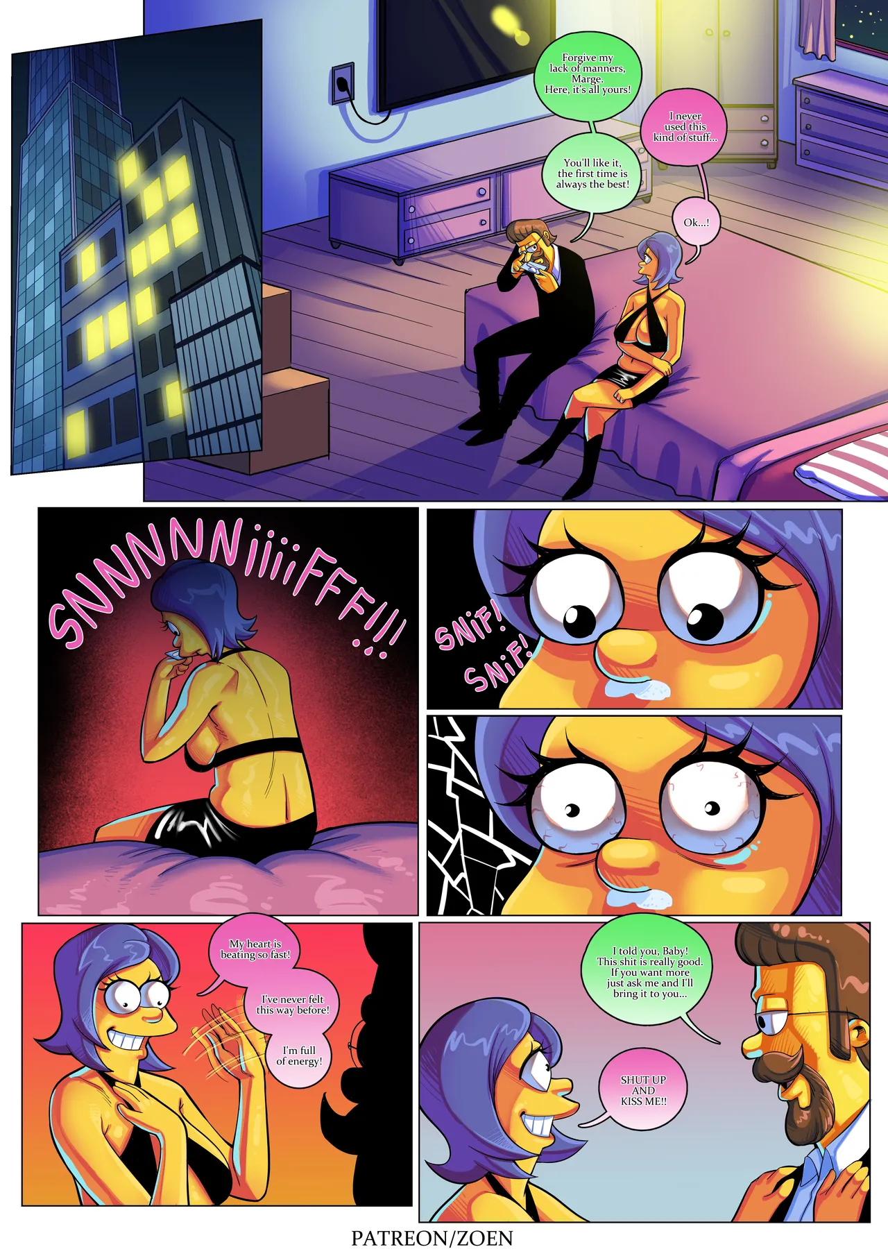 The Simpsons: Bad Boy – Zoen - Simpsons Porn | LustyComix The Simpsons Bad Boy – Zoen 34