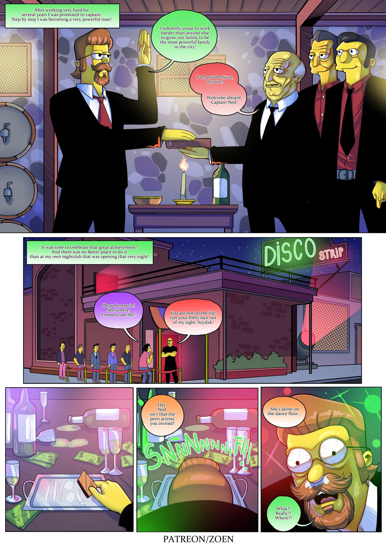 The Simpsons: Bad Boy – Zoen - Simpsons Porn | LustyComix The Simpsons Bad Boy – Zoen 32