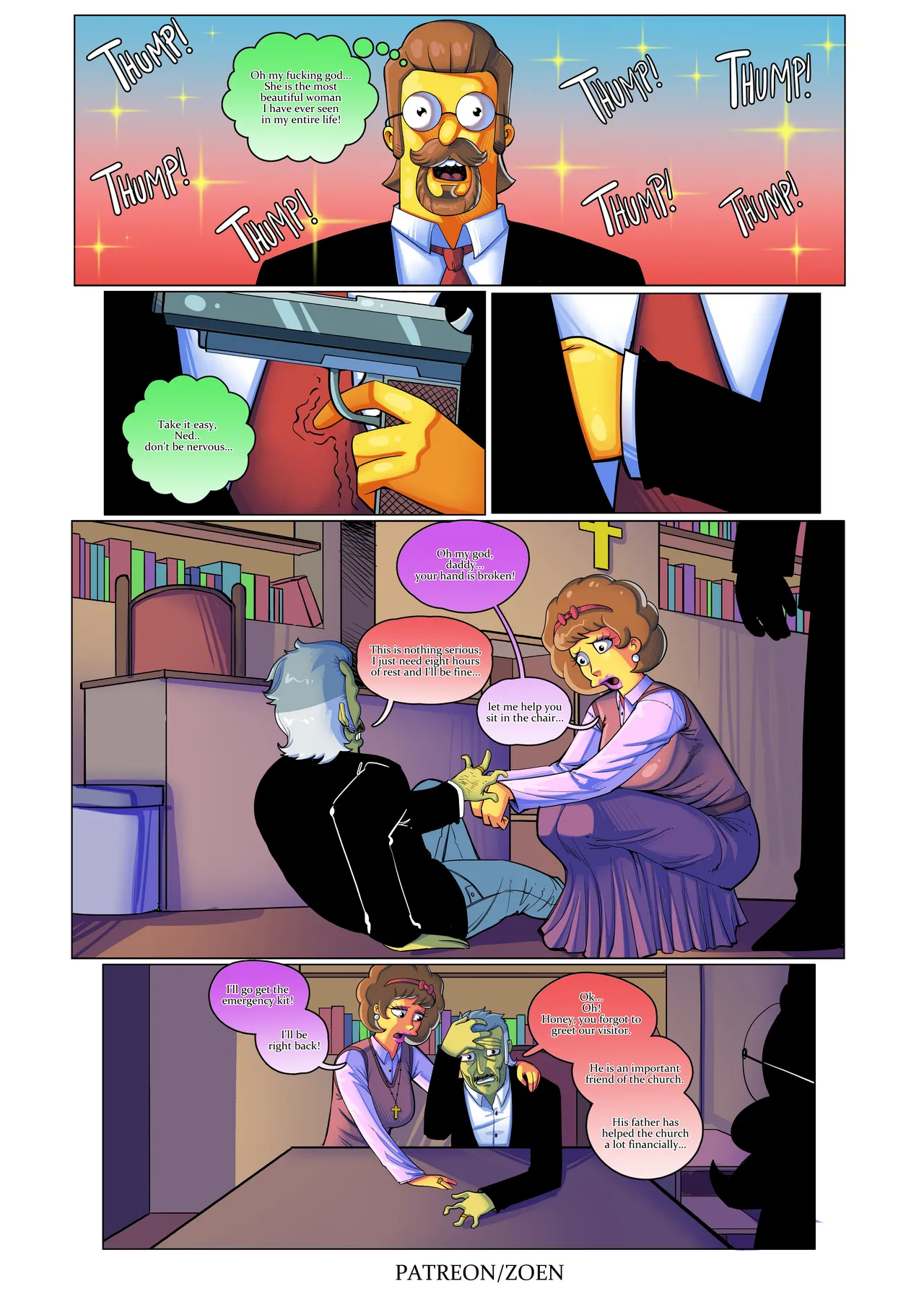 The Simpsons: Bad Boy – Zoen - Simpsons Porn | LustyComix The Simpsons Bad Boy – Zoen 41
