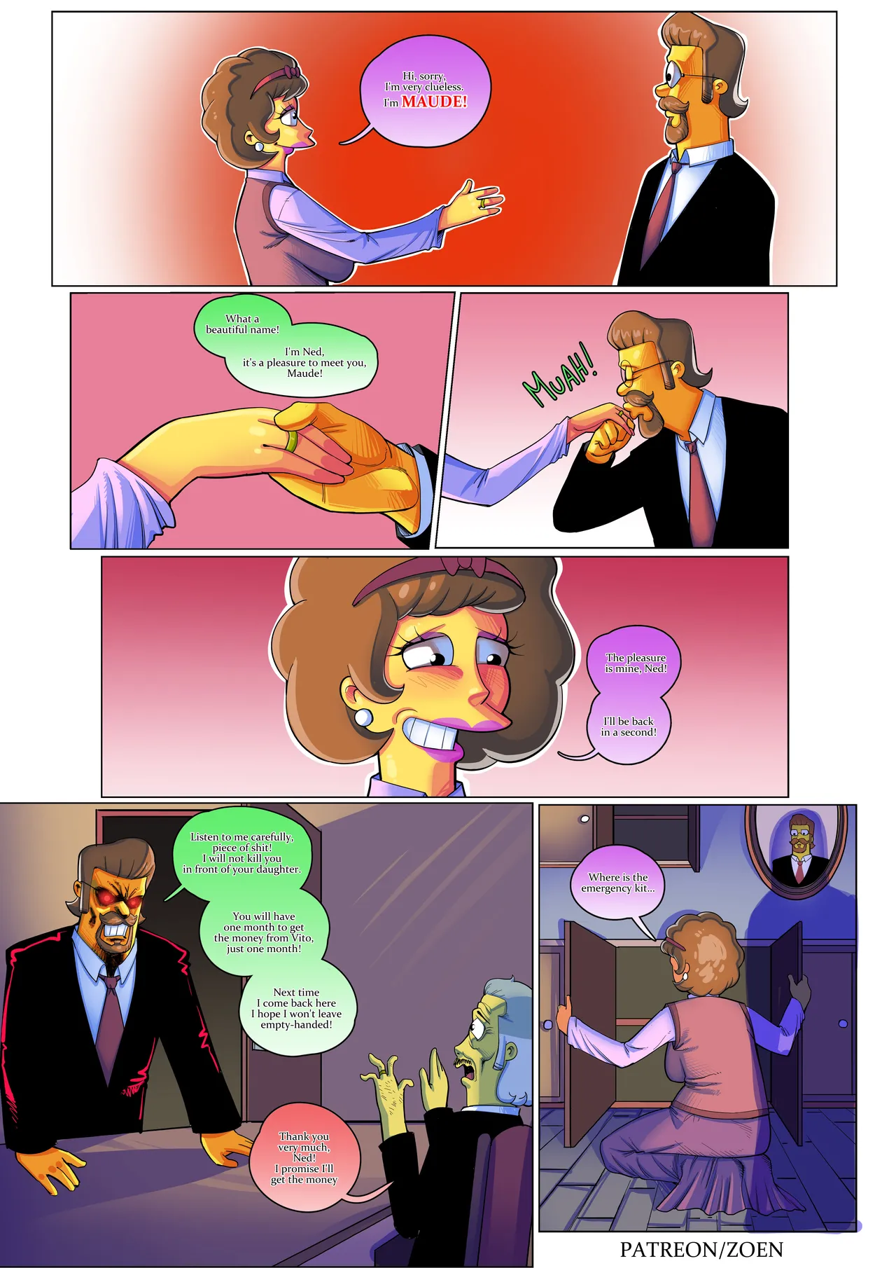 The Simpsons: Bad Boy – Zoen - Simpsons Porn | LustyComix The Simpsons Bad Boy – Zoen 42