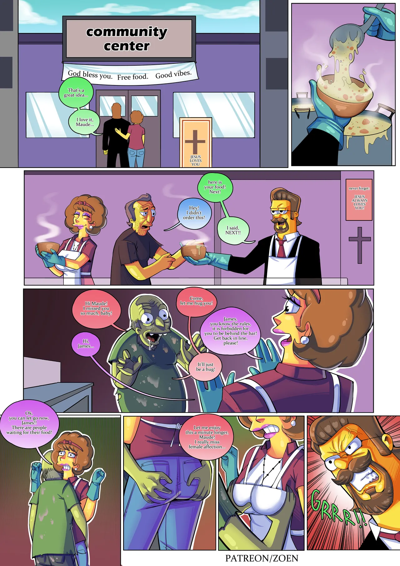 The Simpsons: Bad Boy – Zoen - Simpsons Porn | LustyComix The Simpsons Bad Boy – Zoen 46