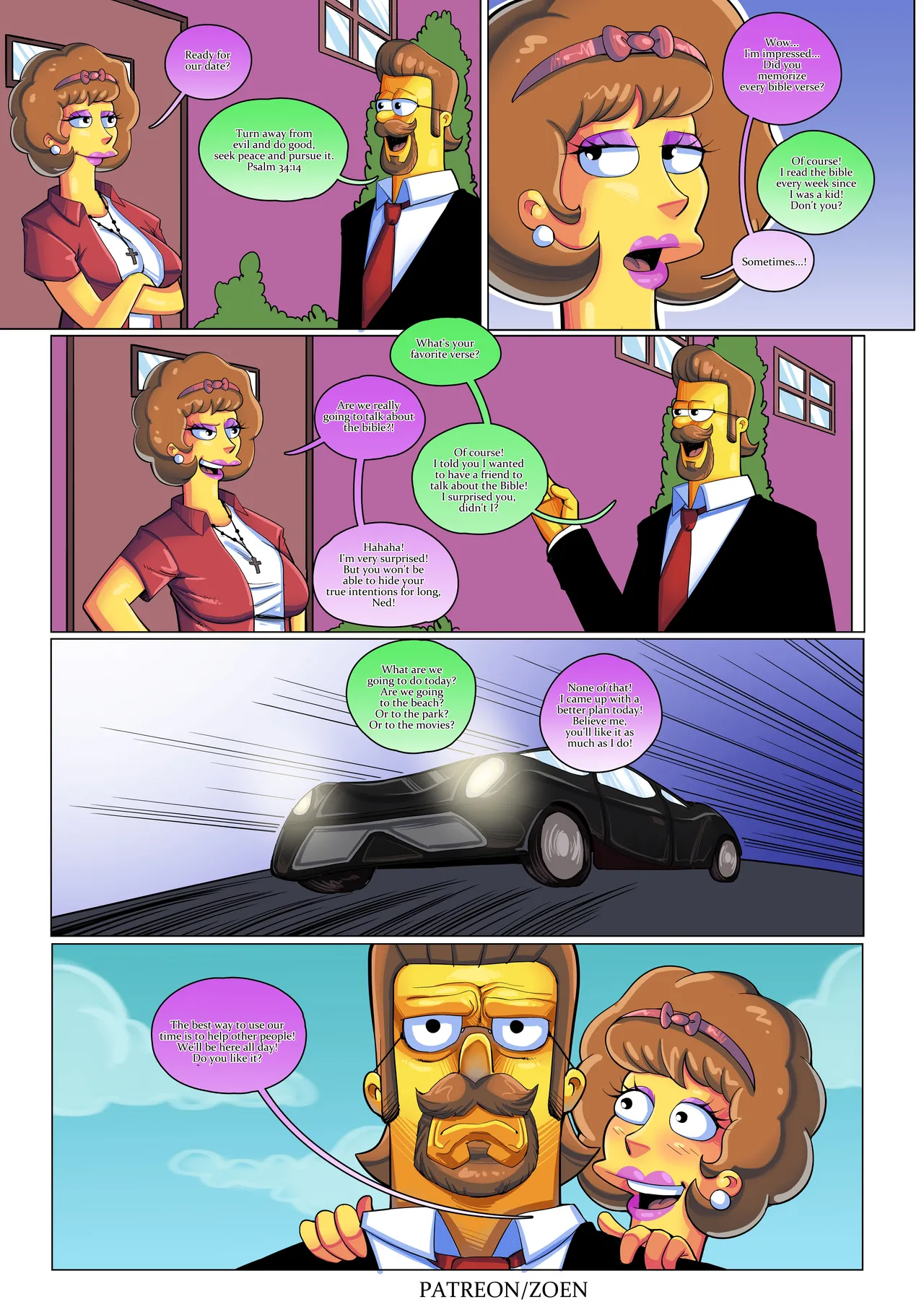 The Simpsons: Bad Boy – Zoen - Simpsons Porn | LustyComix The Simpsons Bad Boy – Zoen 45