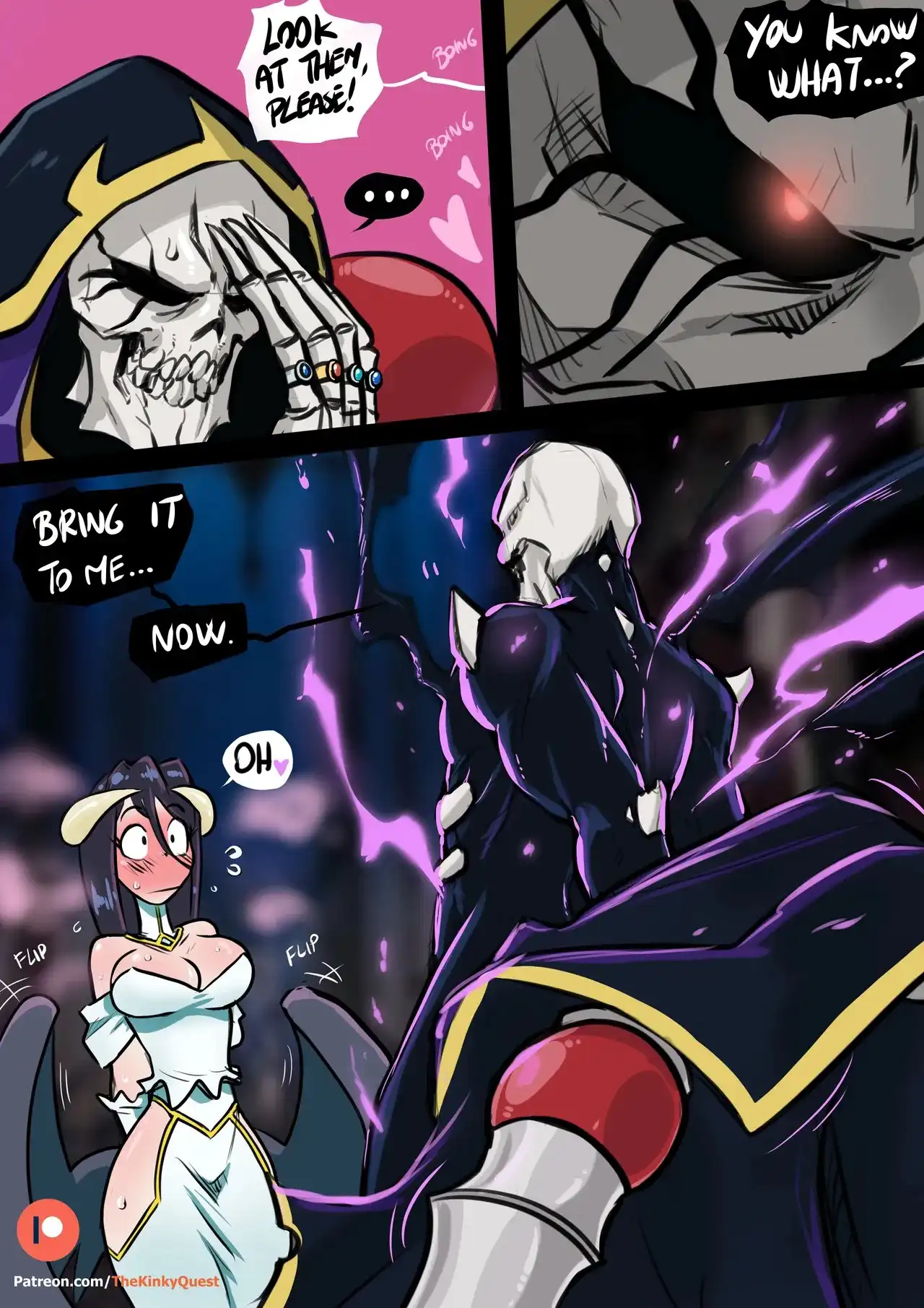 Albedo’s Hope – The Kinky Quest - Porn Comics | LustyComix Albedo's Hope The Kinky Quest 03