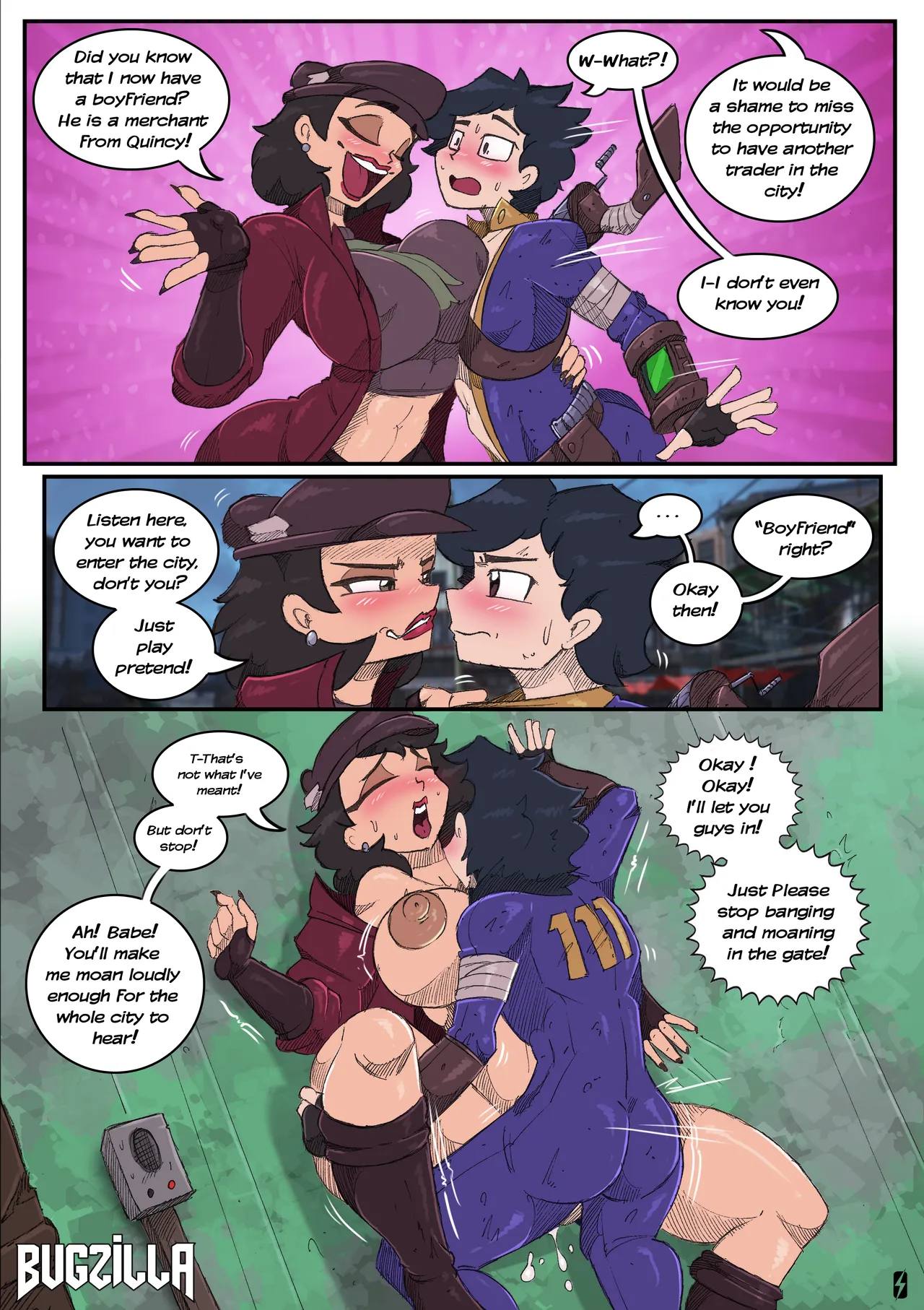 Atom Sparks – Bugzilla - Porn Comics | LustyComix Atom Sparks Bugzilla 10