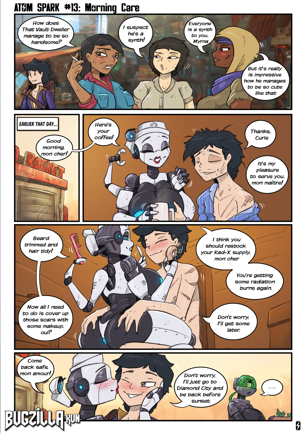 Atom Sparks – Bugzilla - Porn Comics | LustyComix Atom Sparks Bugzilla 17