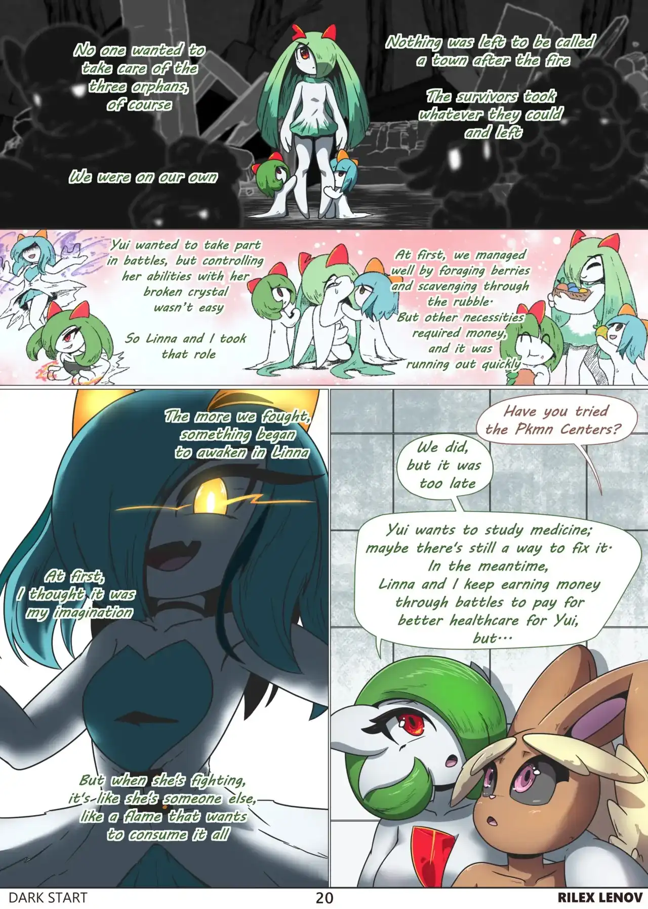 Dark Start – Rilex Lenov - Pokemon Porn Comics | LustyComix Dark Start Rilex Lenov 20