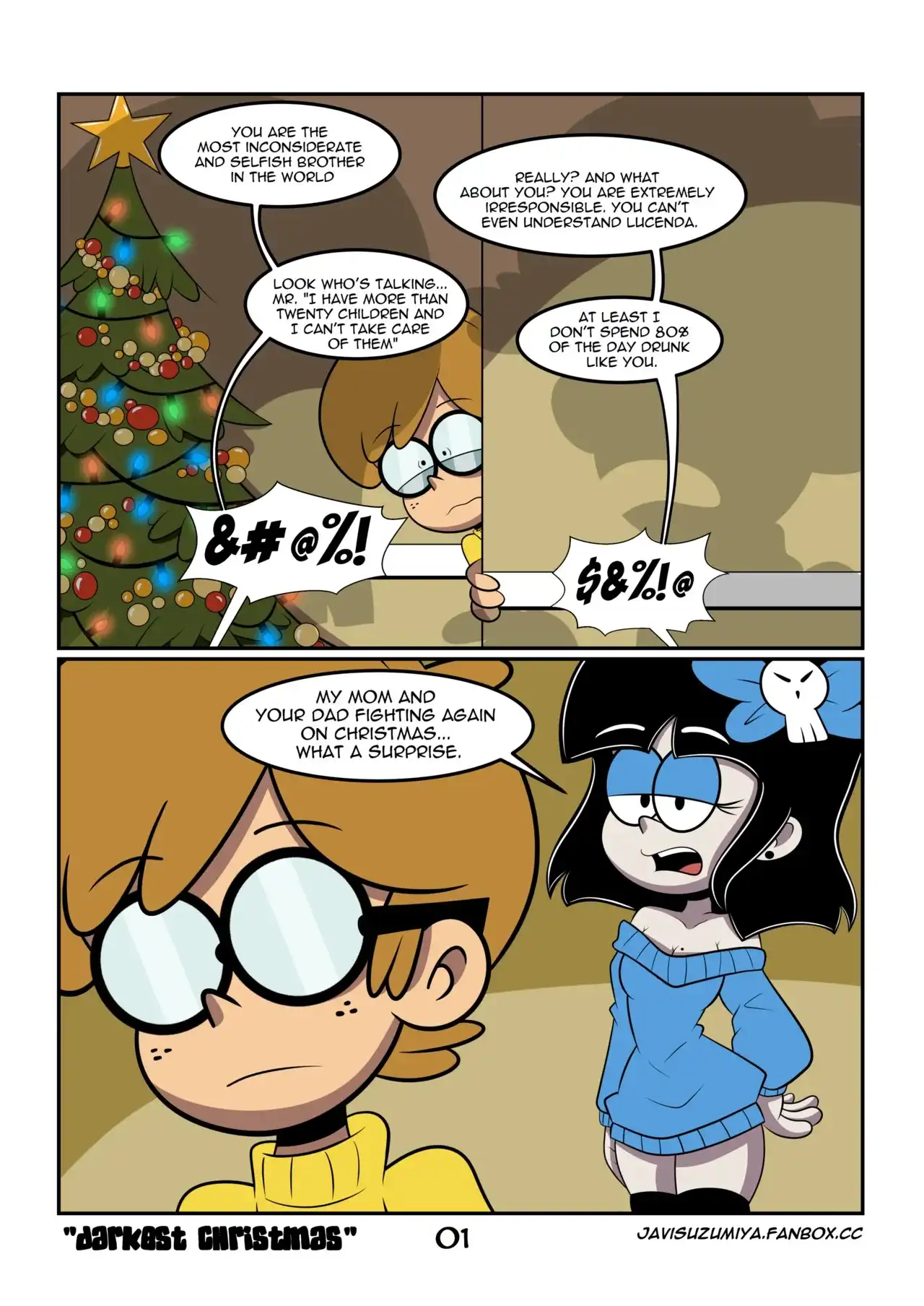 Darkest Christmas – JaviSuzumiya - Porn Comics | LustyComix Darkest Christmas Javisuzumiya 01