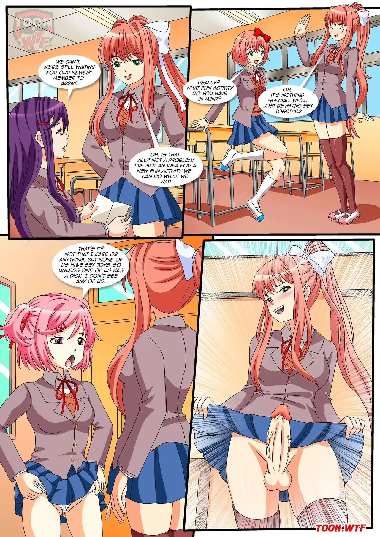 Doki Doki Literature Club – PalComix - Palcomix | LustyComix Doki Doki Literature Club Palcomix 03