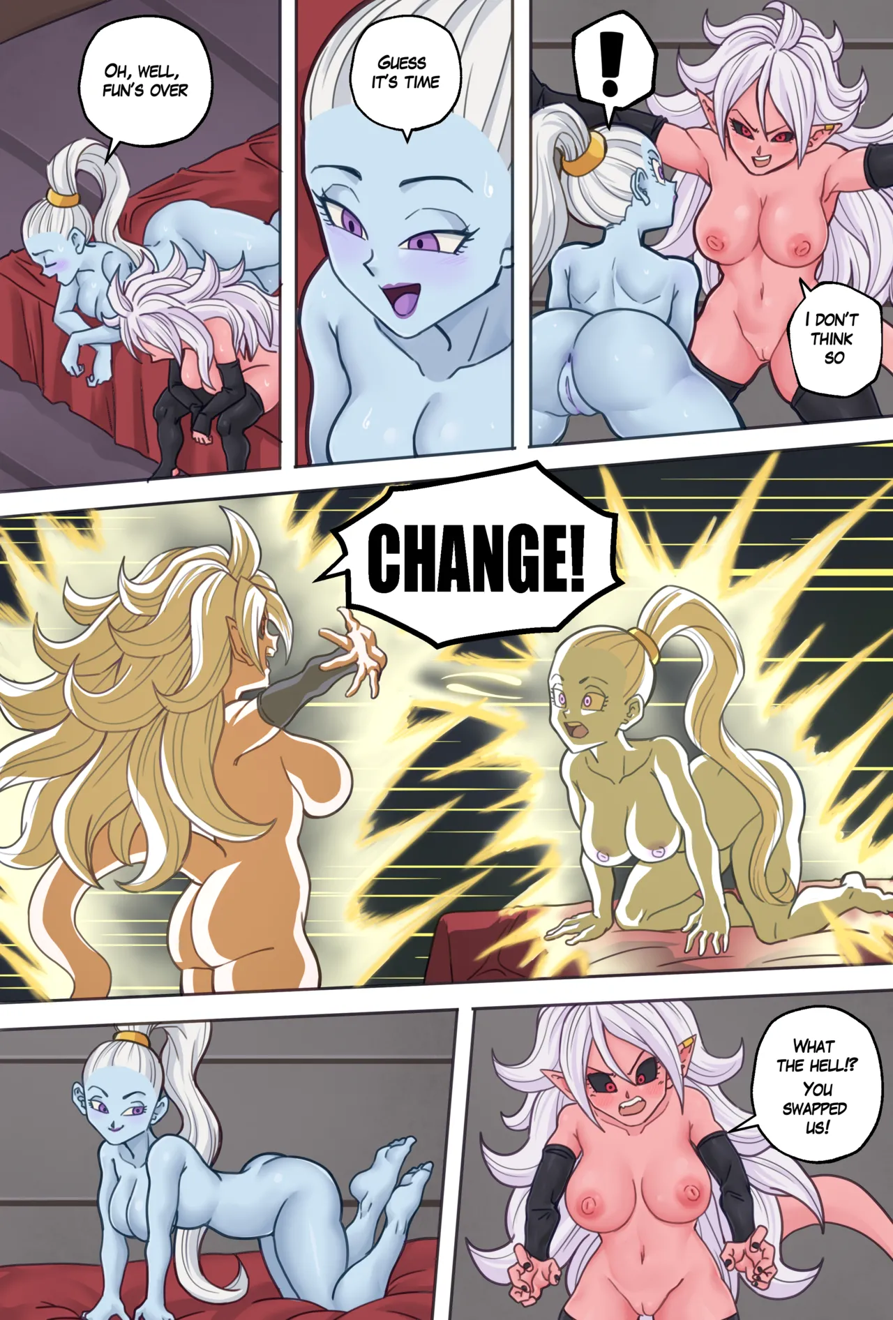 Dragon Ball Body Change Extra Chapter – AxlexCima - Dragon Ball Porn | LustyComix Dragon Ball Body Change Extra Chapter Axlexcima 2