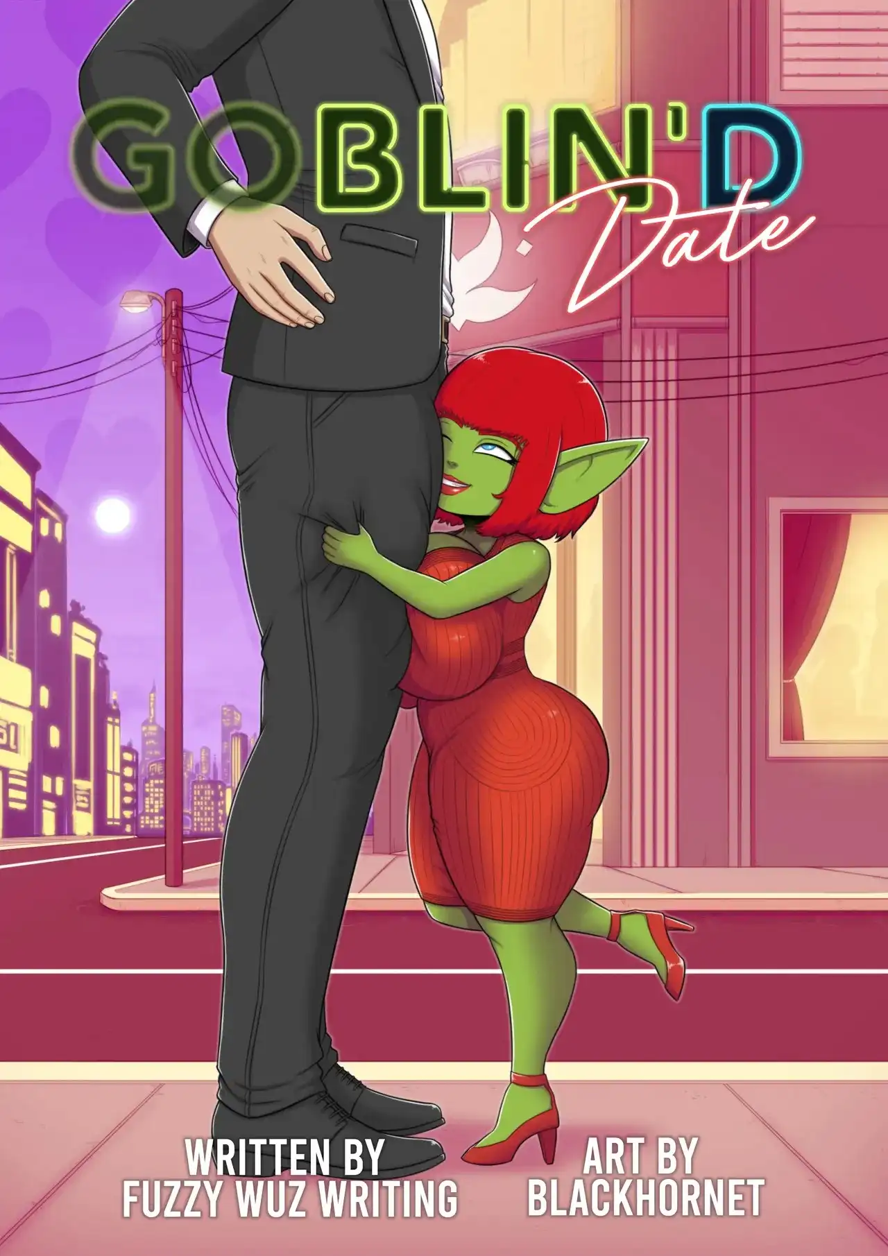 GOBLIN’D: Date – Black Hornet - Porn Comics | LustyComix Goblin'd Date Black Hornet 01