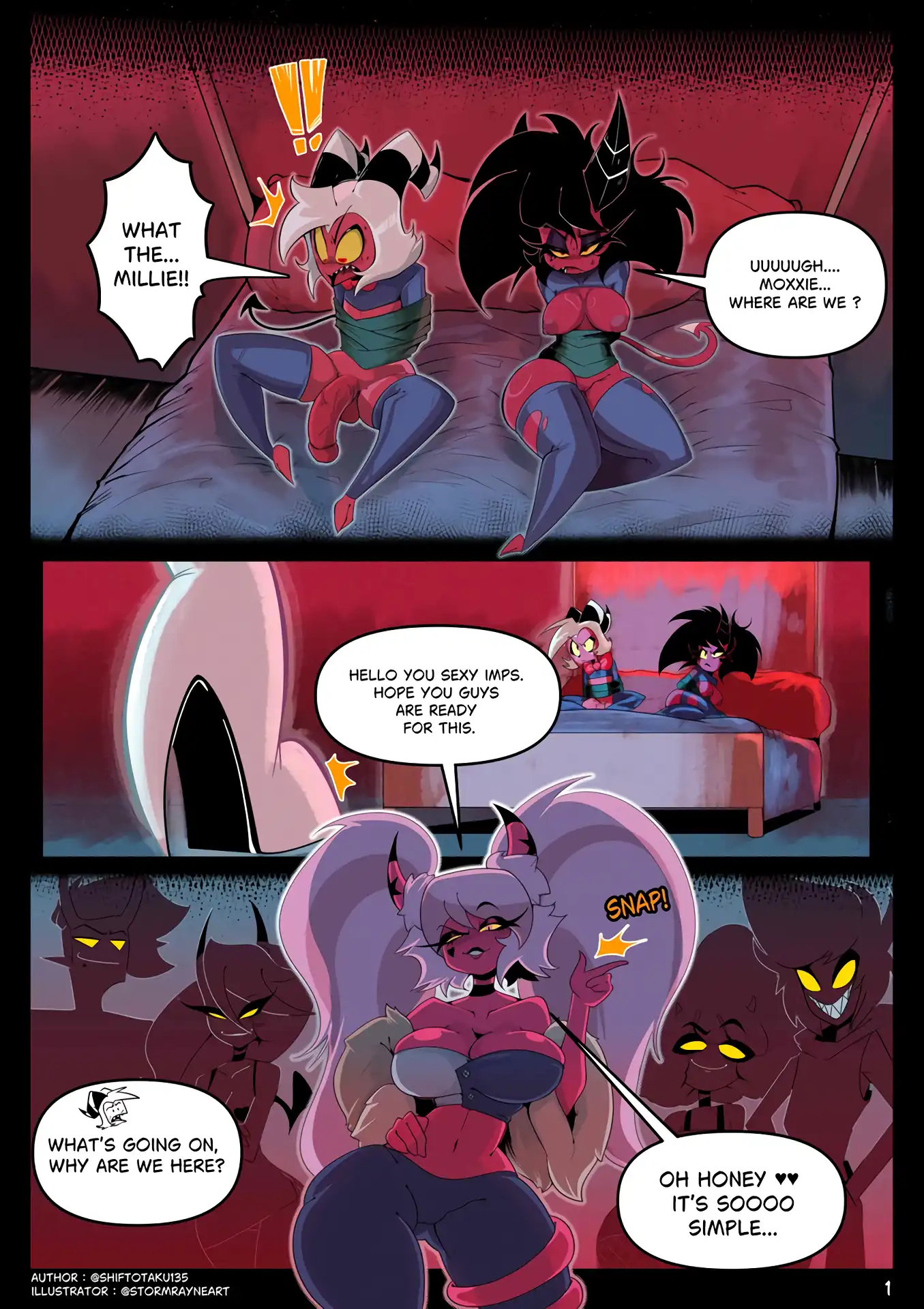 Helluva Boss – StormRayne - Porn Comics | LustyComix Helluva Boss Stormrayne 1