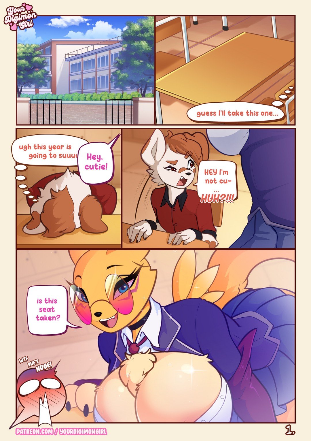 How 2 hide your Renamon – YourDigimonGirl - Porn Comics | LustyComix How 2 Hide Your Renamon Yourdigimongirl 03