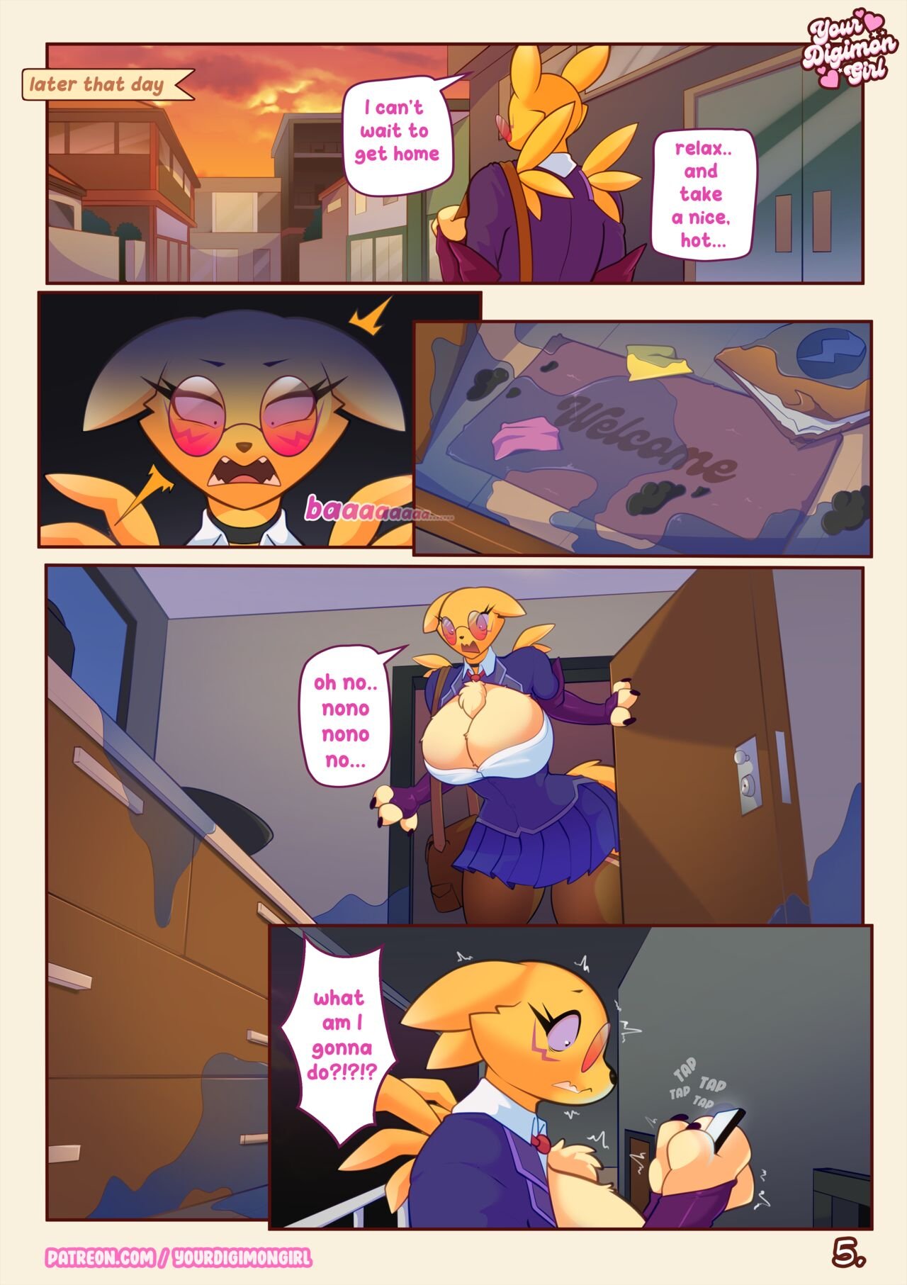 How 2 hide your Renamon – YourDigimonGirl - Porn Comics | LustyComix How 2 Hide Your Renamon Yourdigimongirl 07