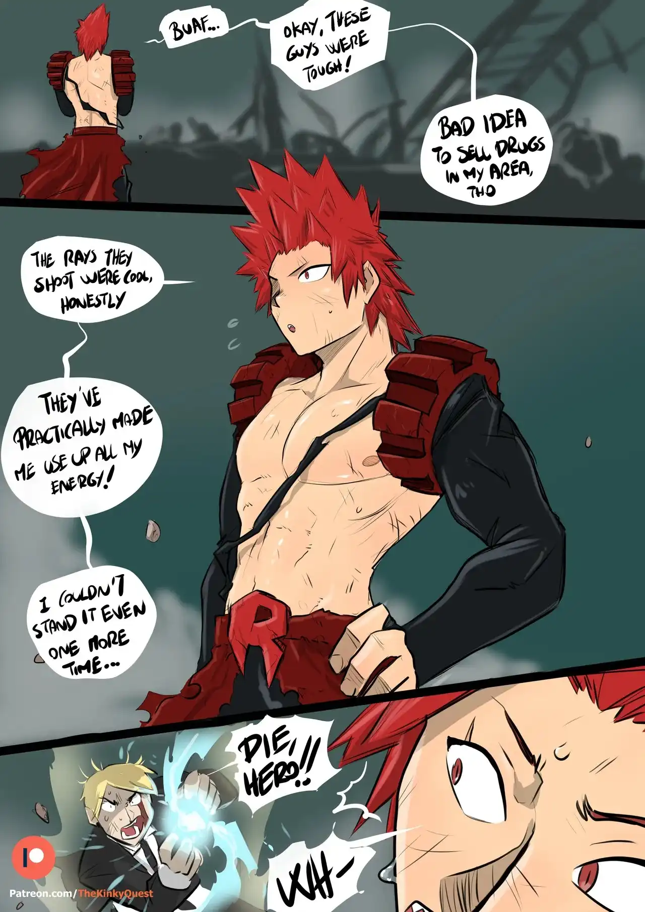 I like it HARD! – The Kinky Quest - My Hero Academia Porn | LustyComix I Like It Hard! The Kinky Quest 01