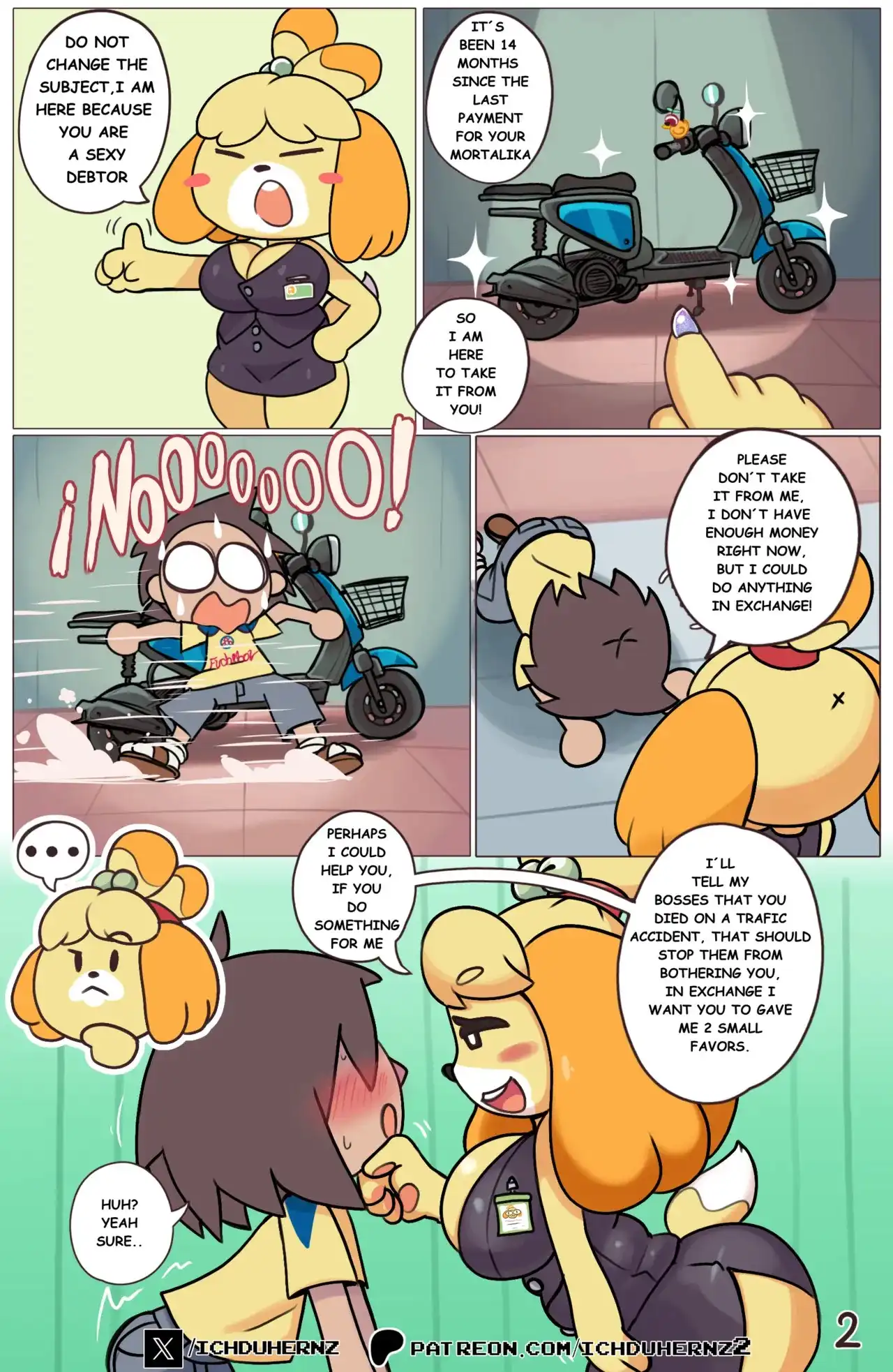 Las Chambeadogas 3 – Ichduhernz - Furry Porn Comics | LustyComix Las Chambeadogas 3 Ichduhernz 03