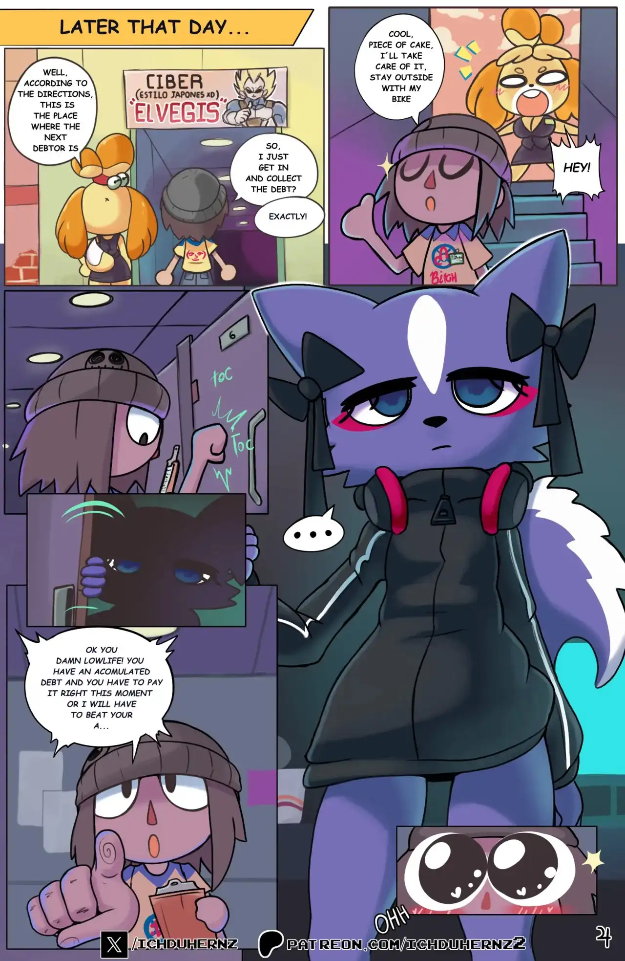 Las Chambeadogas 3 – Ichduhernz - Furry Porn Comics | LustyComix Las Chambeadogas 3 Ichduhernz 05
