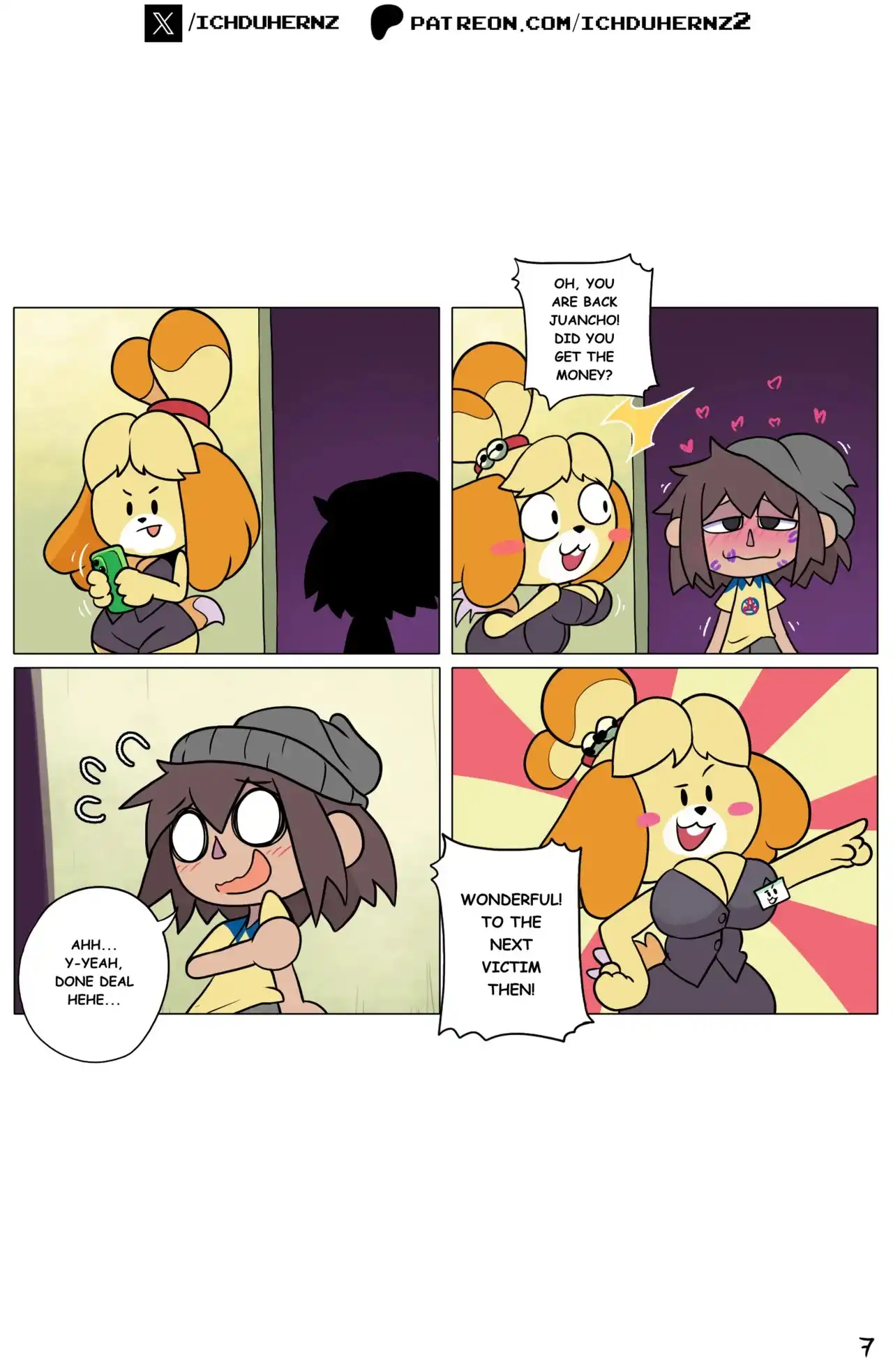 Las Chambeadogas 3 – Ichduhernz - Furry Porn Comics | LustyComix Las Chambeadogas 3 Ichduhernz 08