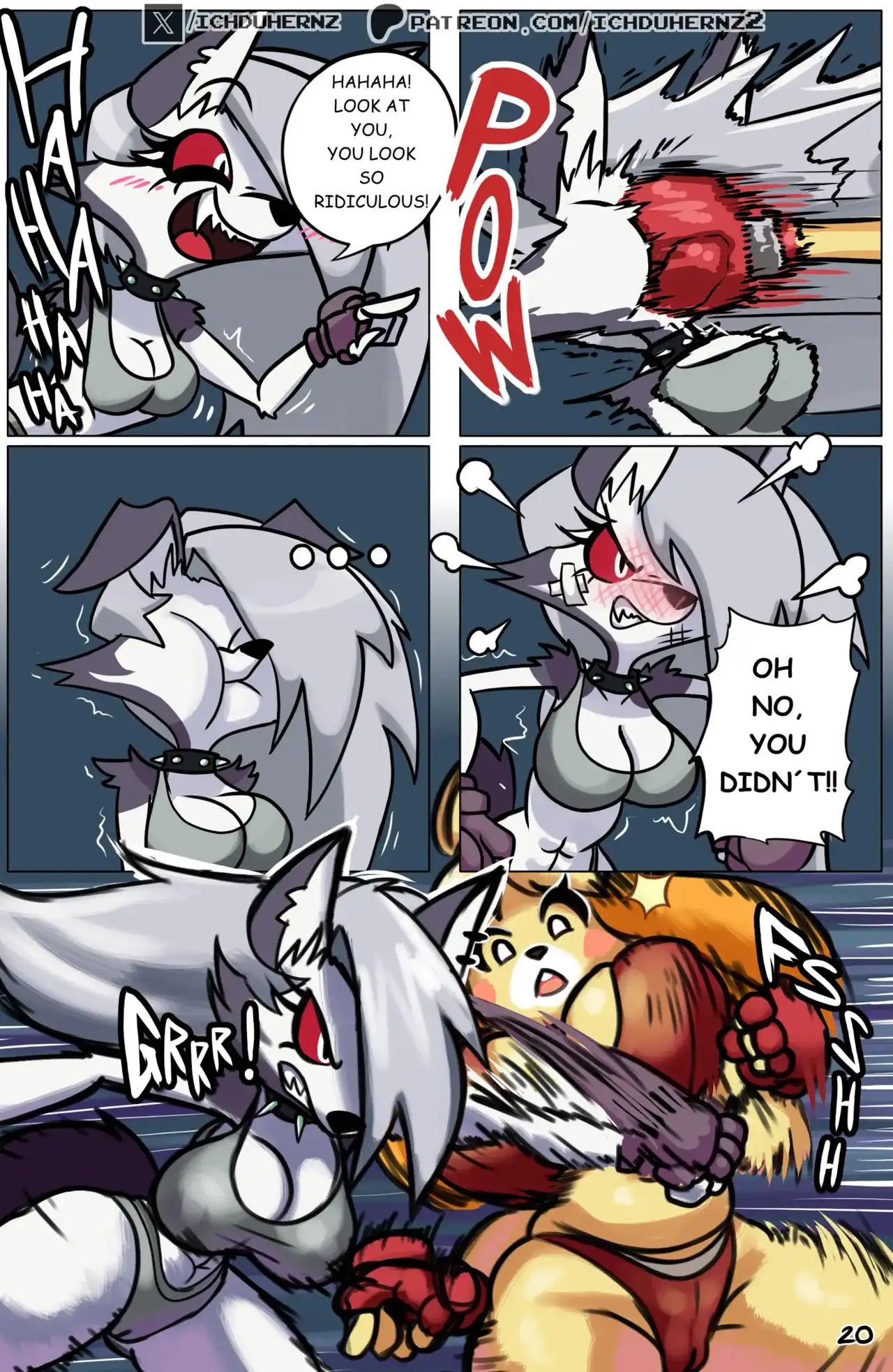 Las Chambeadogas 3 – Ichduhernz - Furry Porn Comics | LustyComix Las Chambeadogas 3 Ichduhernz 21