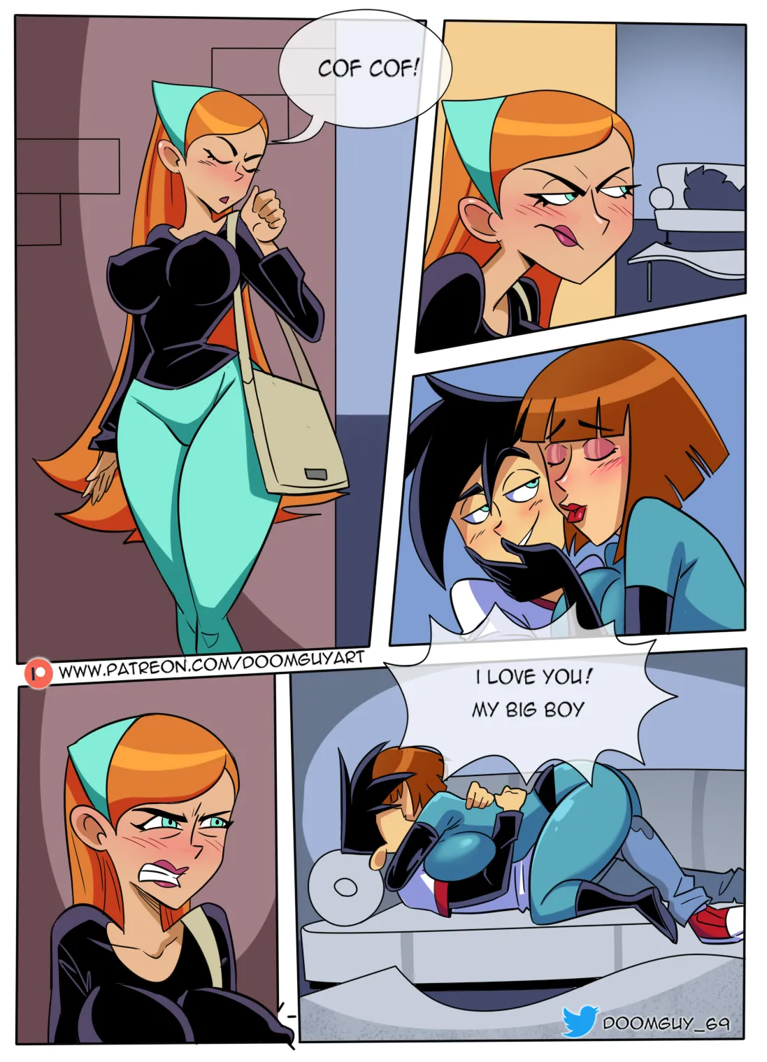 Maddie Fenton A Mother’s Plan – Doom Guy - Porn Comics | LustyComix Maddie Fenton A Mother’s Plan Doom Guy 4