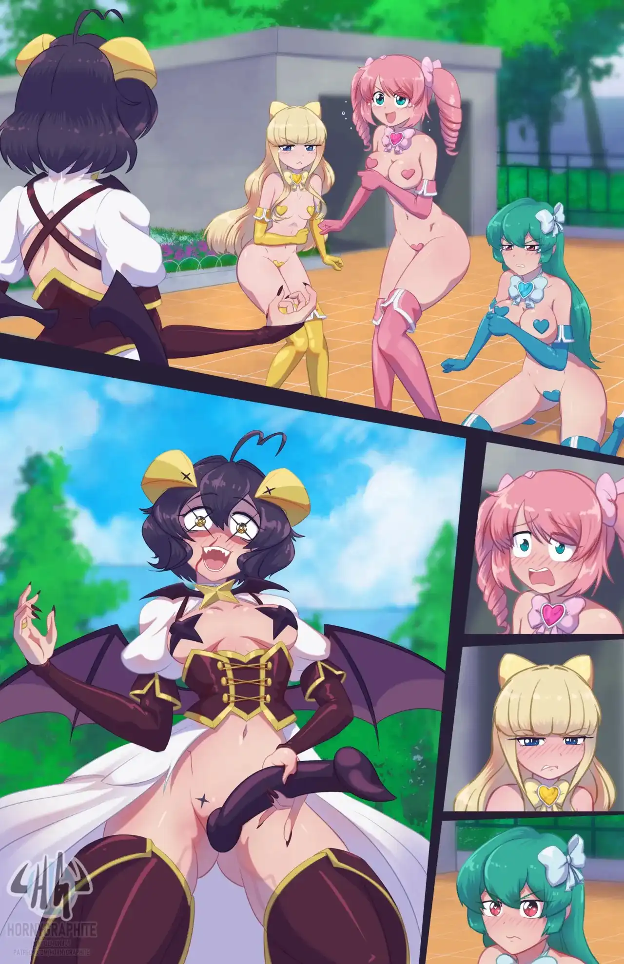 Magia Baiser x Tres Magia – HornyGraphite - Porn Comics | LustyComix Magia Baiser X Tres Magia Hornygraphite 04