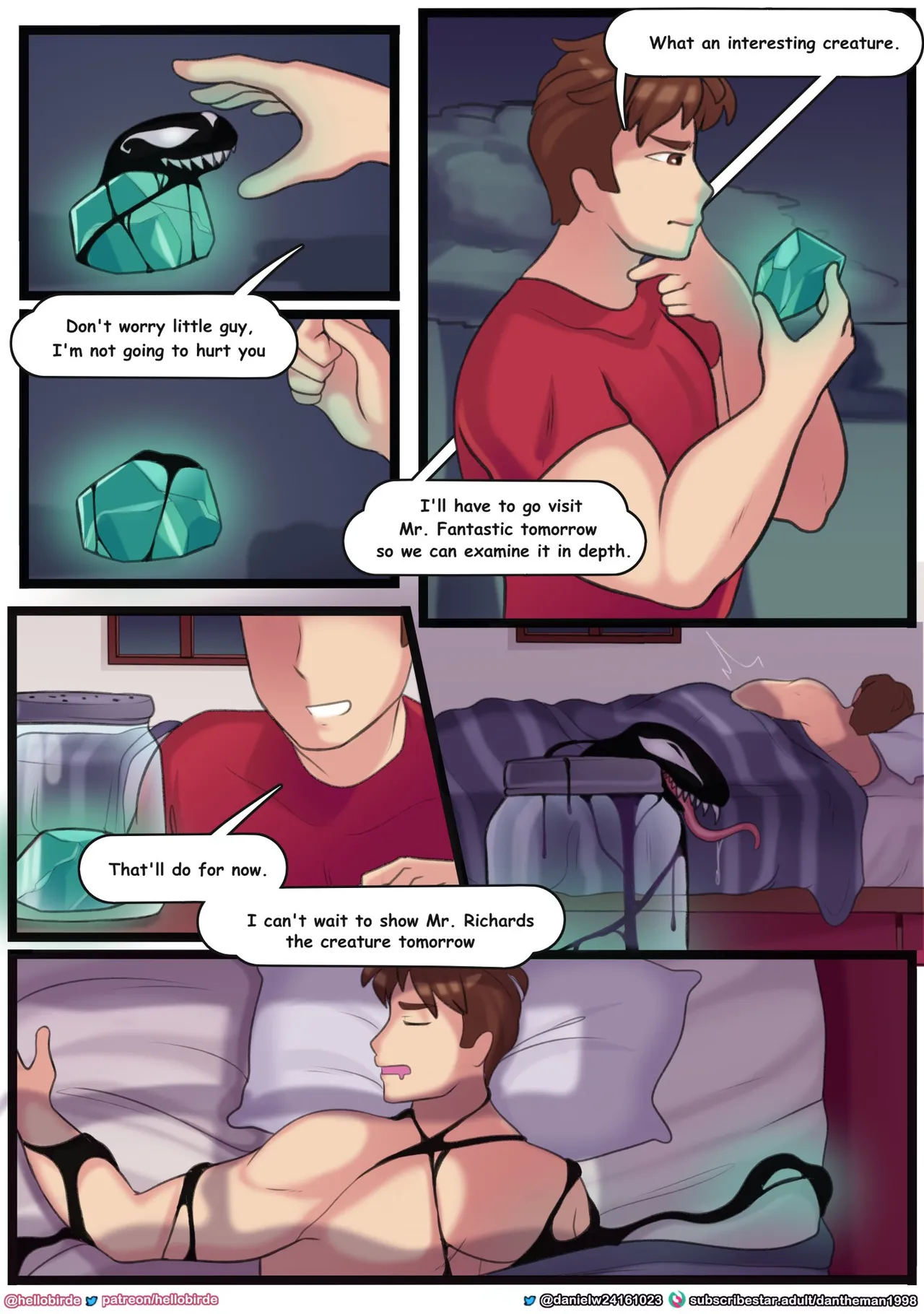 Peter’s Sexual Symbiosis – Hellobirde - Porn Comics | LustyComix Peter’s Sexual Symbiosis Hellobirde 3