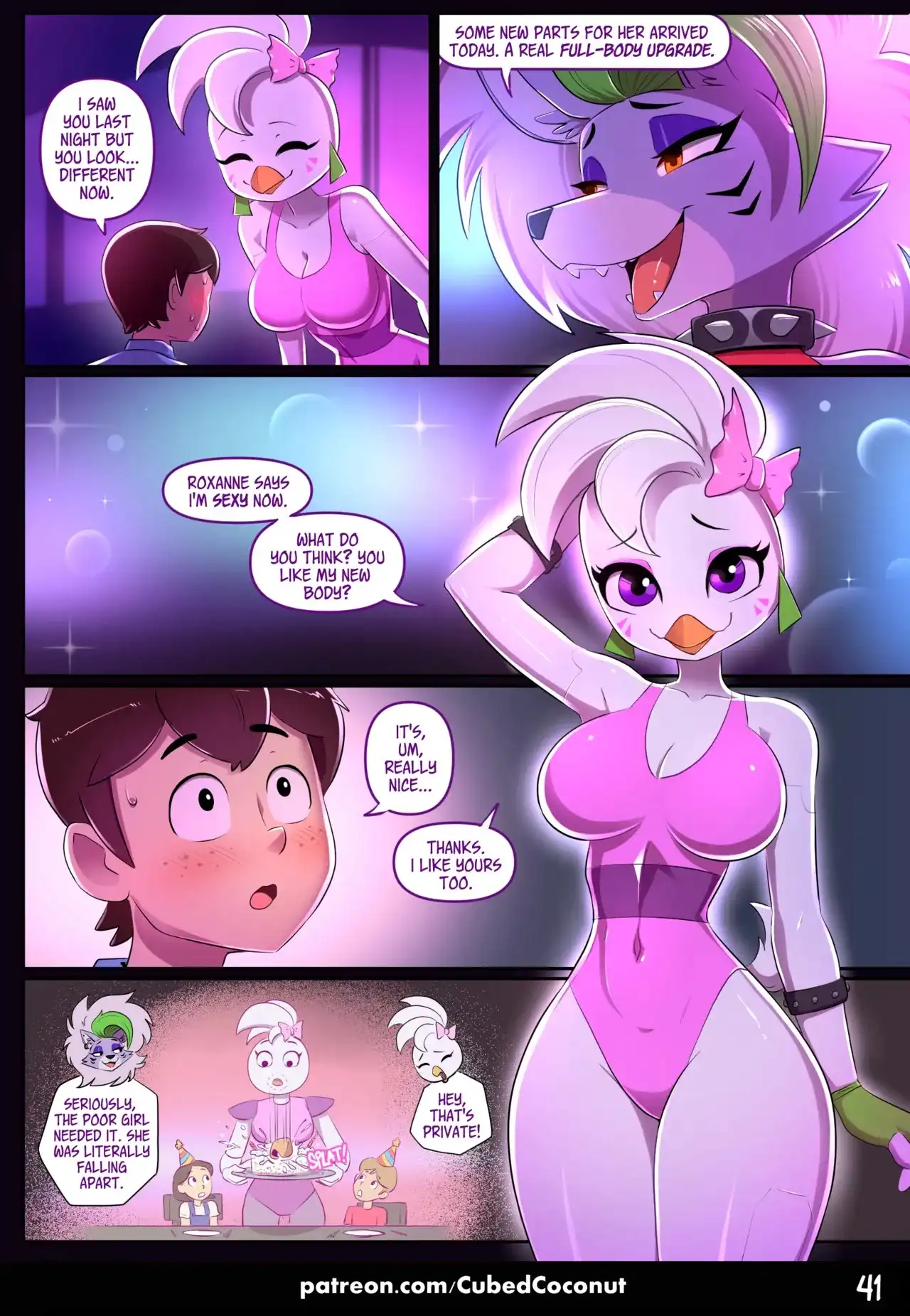 Roxy After Dark 2 – CubedCoconut - Furry Porn Comics | LustyComix Roxy After Dark 2 Cubedcoconut 03
