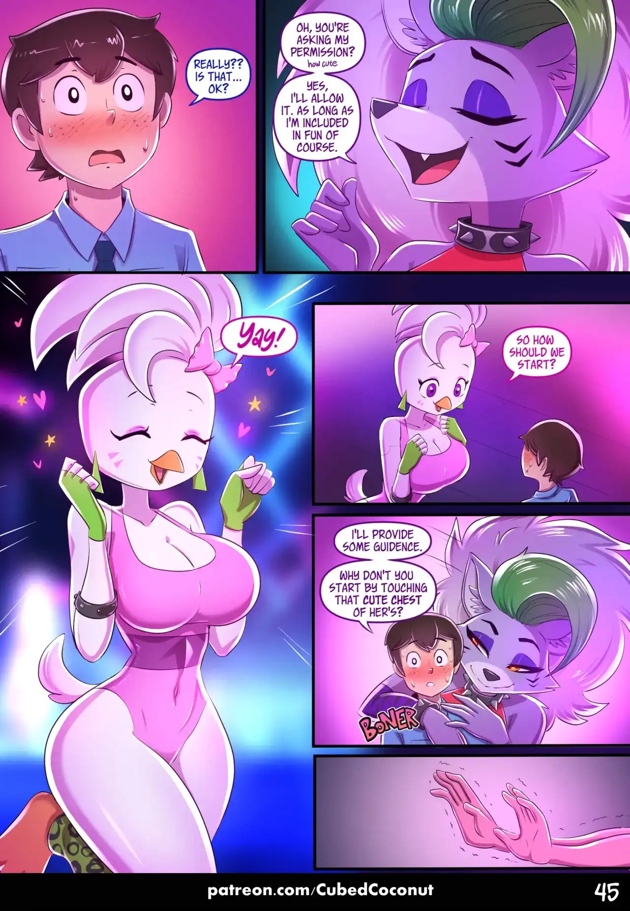 Roxy After Dark 2 – CubedCoconut - Furry Porn Comics | LustyComix Roxy After Dark 2 Cubedcoconut 07
