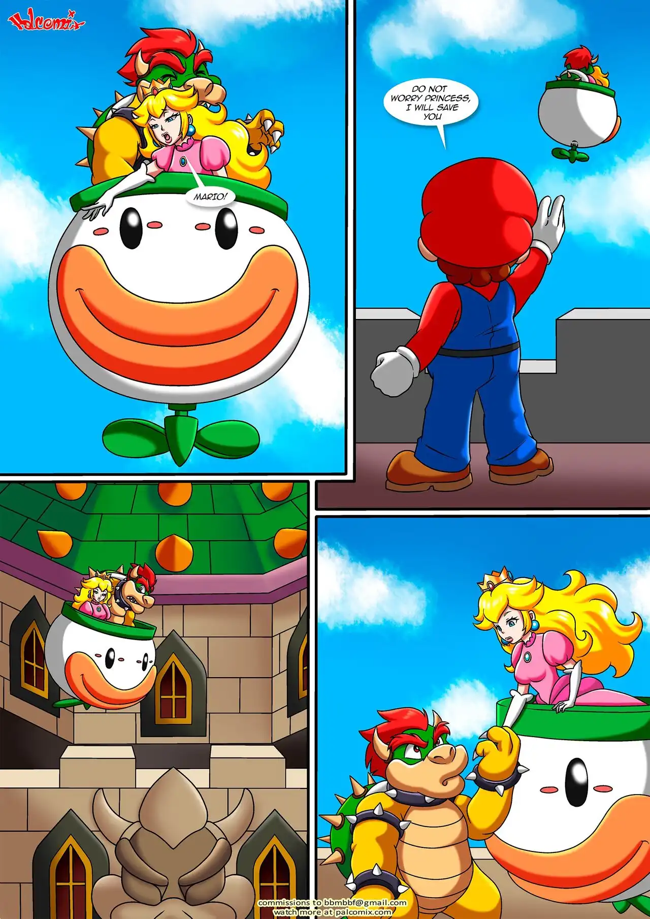 The Mushroom Kingdom Secret – PalComix - Porn Comics | LustyComix The Mushroom Kingdom Secret Palcomix 02