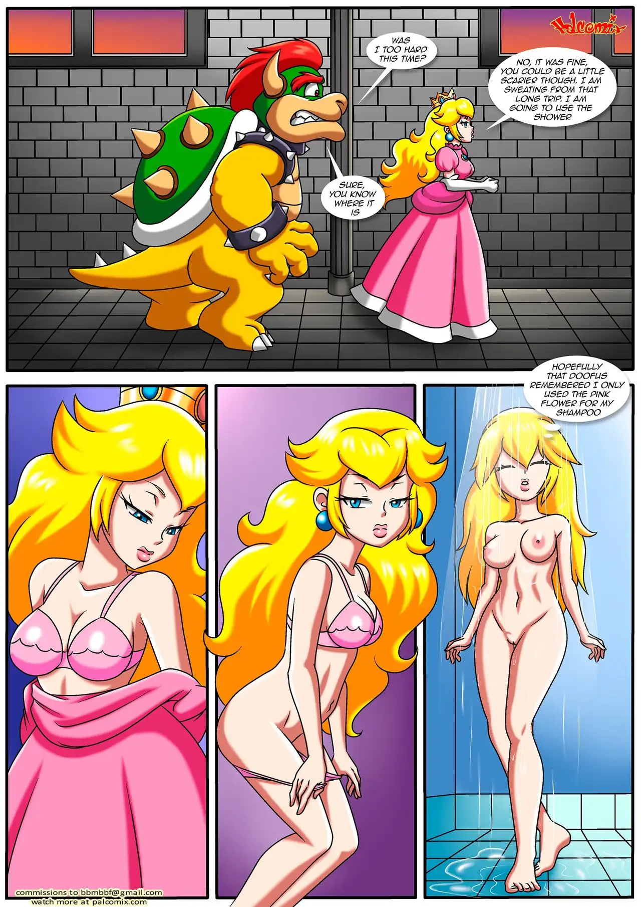 The Mushroom Kingdom Secret – PalComix - Porn Comics | LustyComix The Mushroom Kingdom Secret Palcomix 03