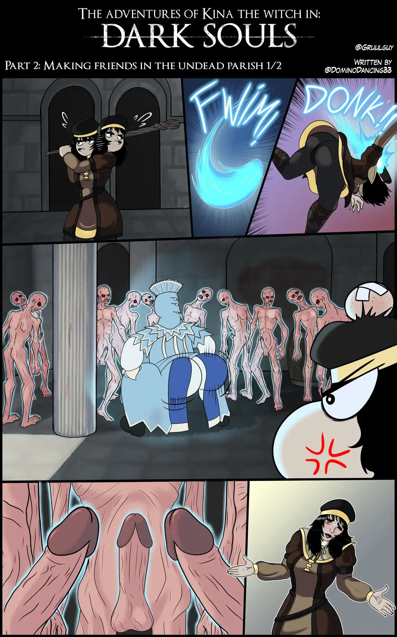 The adventures of Kina the Witch in Dark Souls – Gruulguy - Porn Comics | LustyComix The Adventures Of Kina The Witch In Dark Souls Gruulguy 03