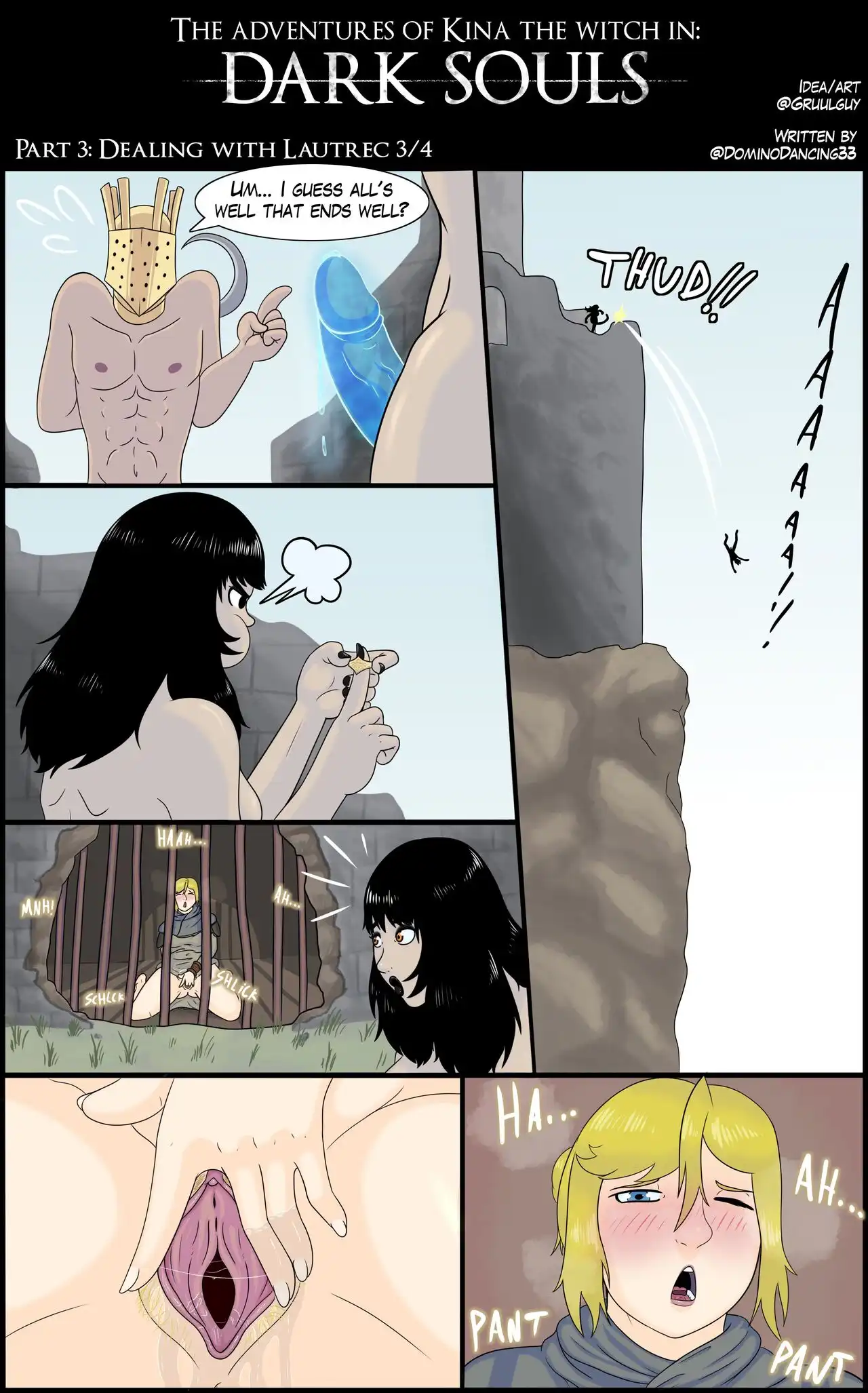 The adventures of Kina the Witch in Dark Souls – Gruulguy - Porn Comics | LustyComix The Adventures Of Kina The Witch In Dark Souls Gruulguy 08